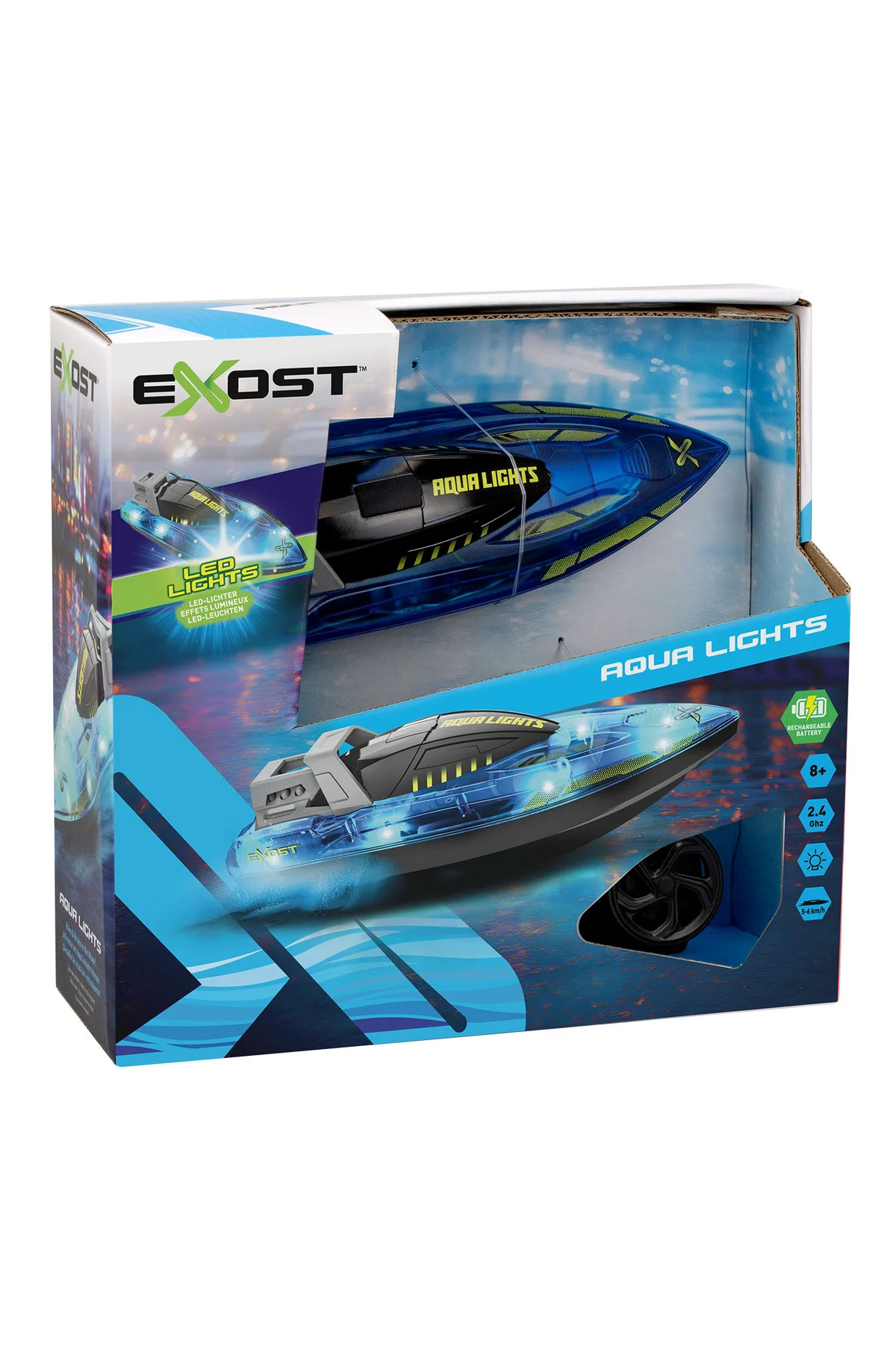 Exost Aqua Lights Uzaktan Kumandalı Sürat Teknesi 20606