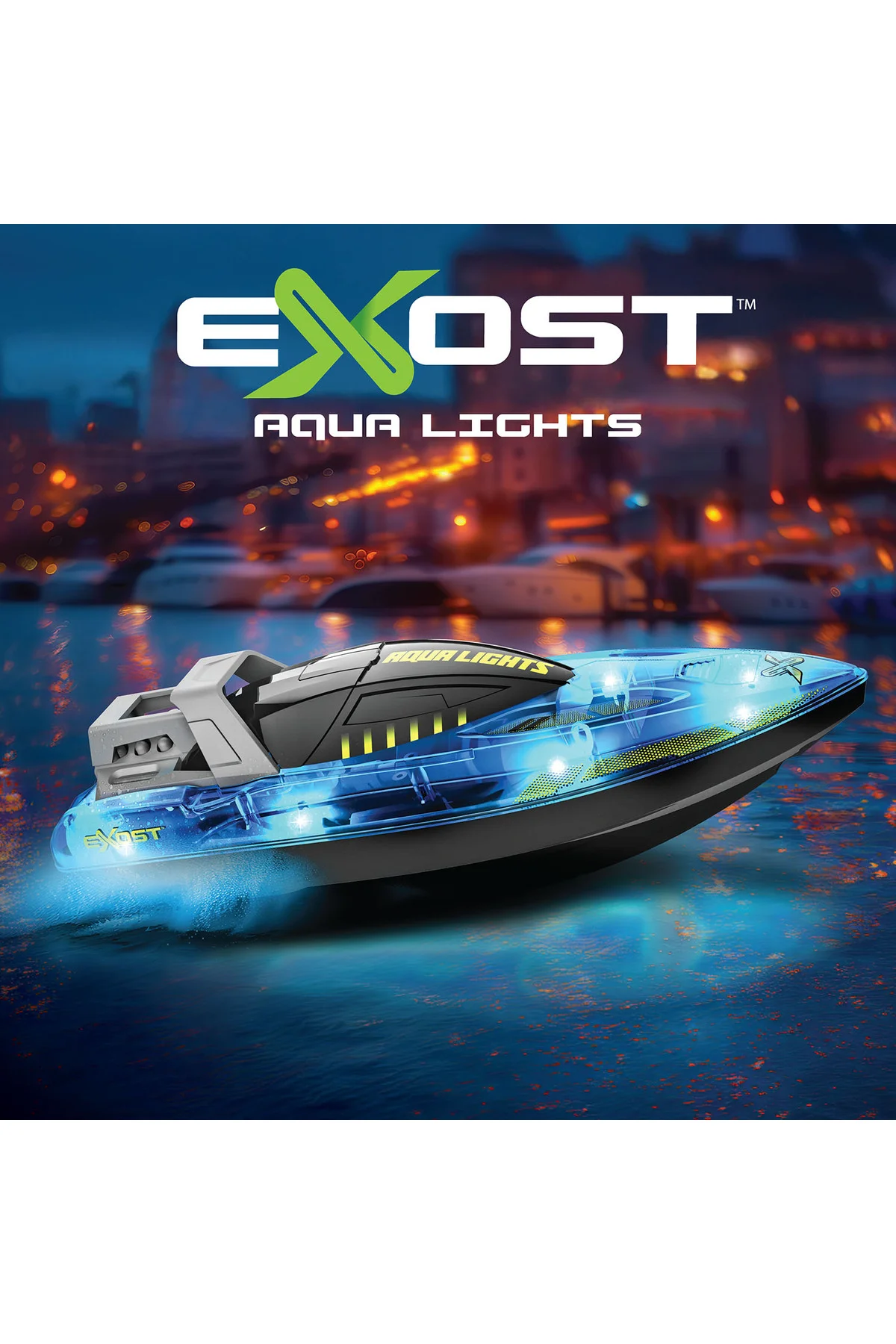 Exost Aqua Lights Uzaktan Kumandalı Sürat Teknesi 20606