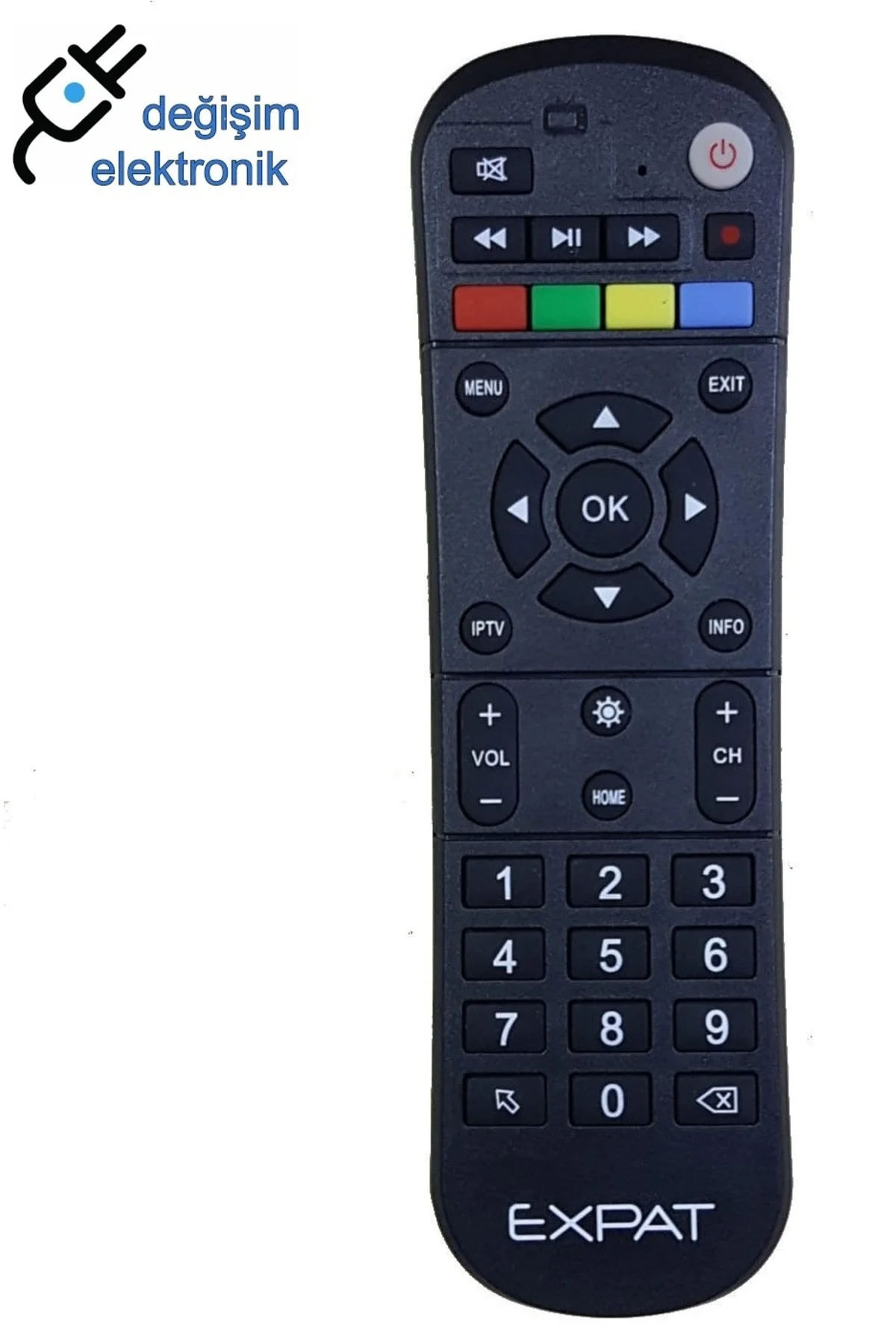 Expat Z1010 Android Box Orjinal Kumandası Expat Z1010 Android Box Orjinal Kumandası