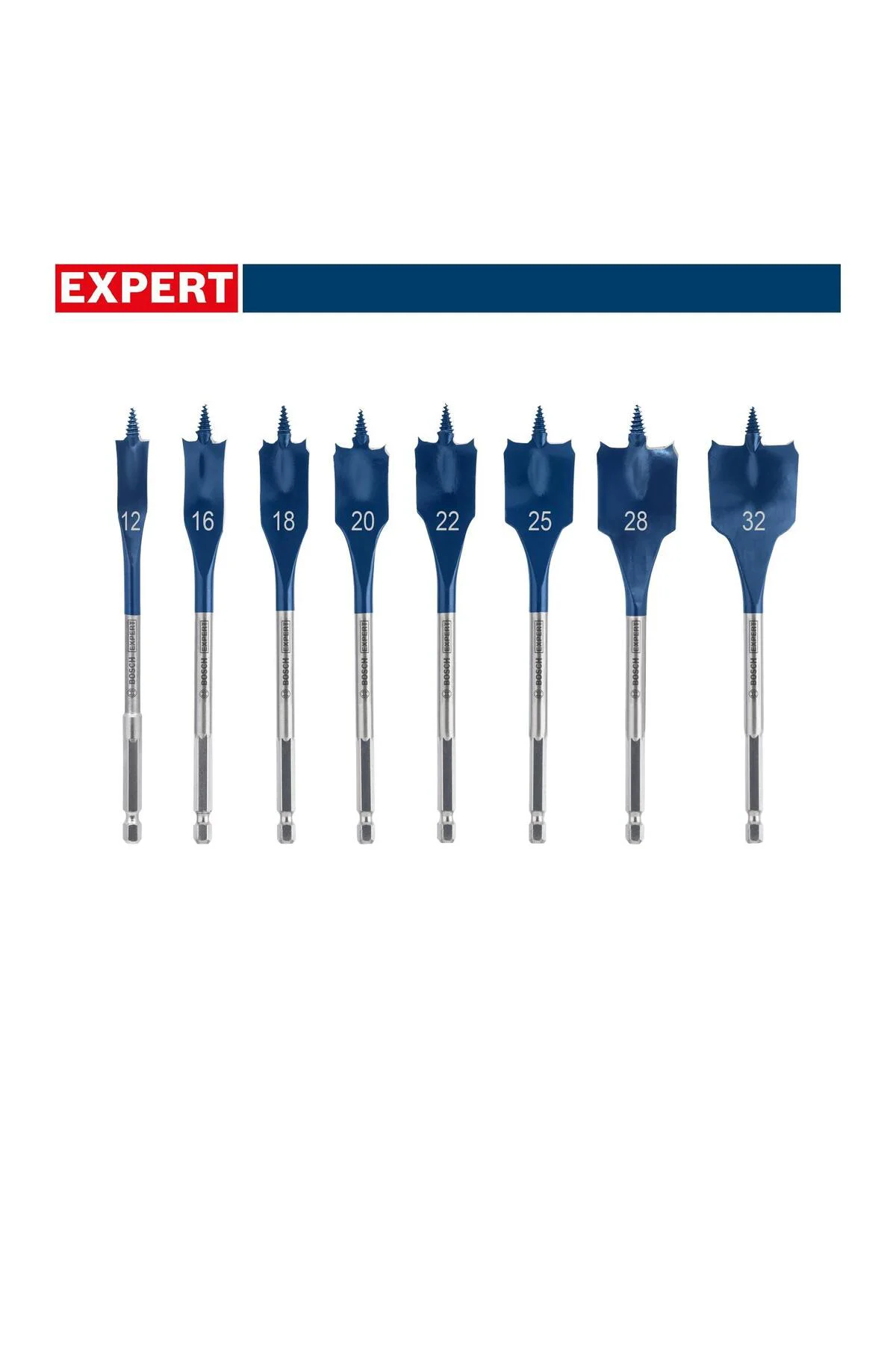 Expert 12-32 mm 8’li Yaprak Matkap Ucu Seti 2608902111