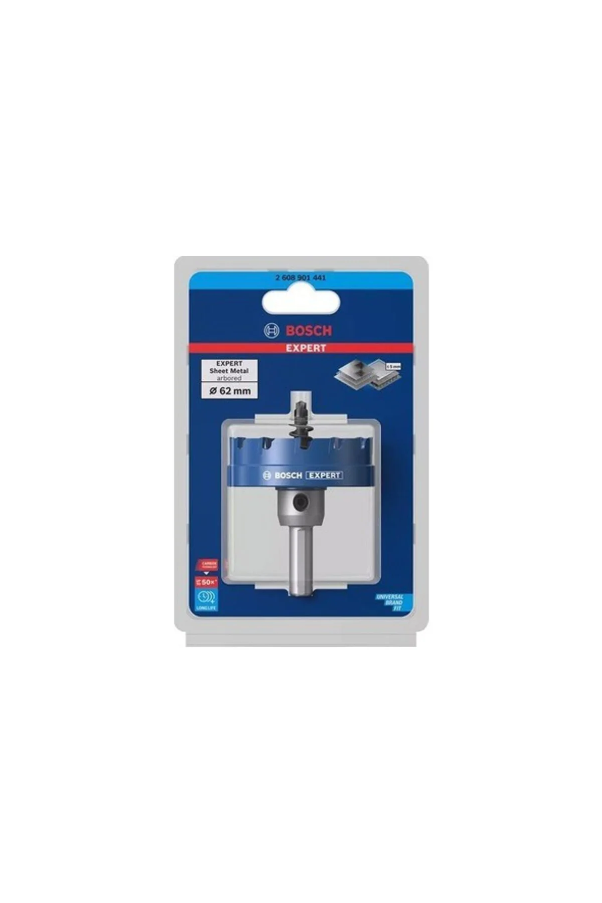 Expert 62 mm Elmaslı Inox Panç Adaptörlü 2608901441u Expert 62 mm Elmaslı Inox Panç Adaptörlü 2608901441u