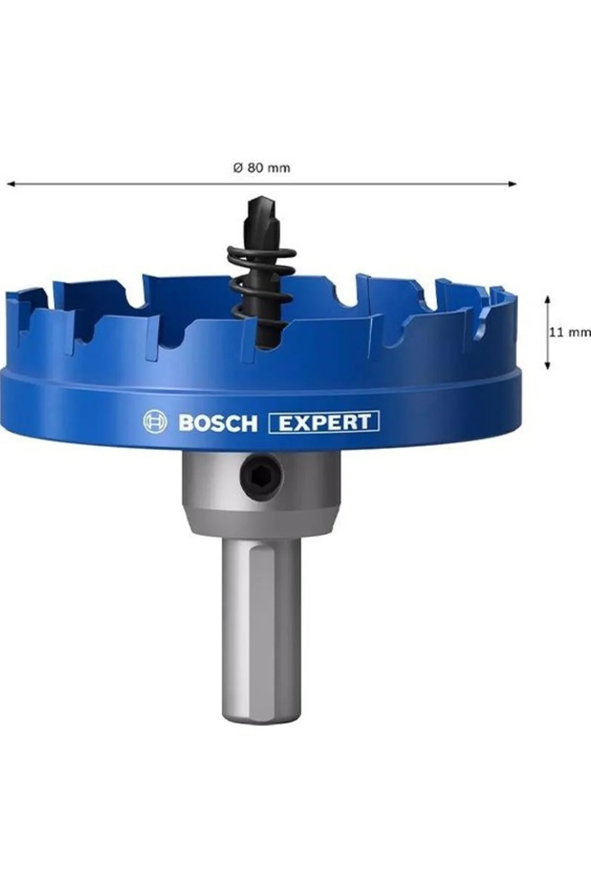 Expert 80 mm Elmaslı Inox Panç Adaptörlü 2608901445