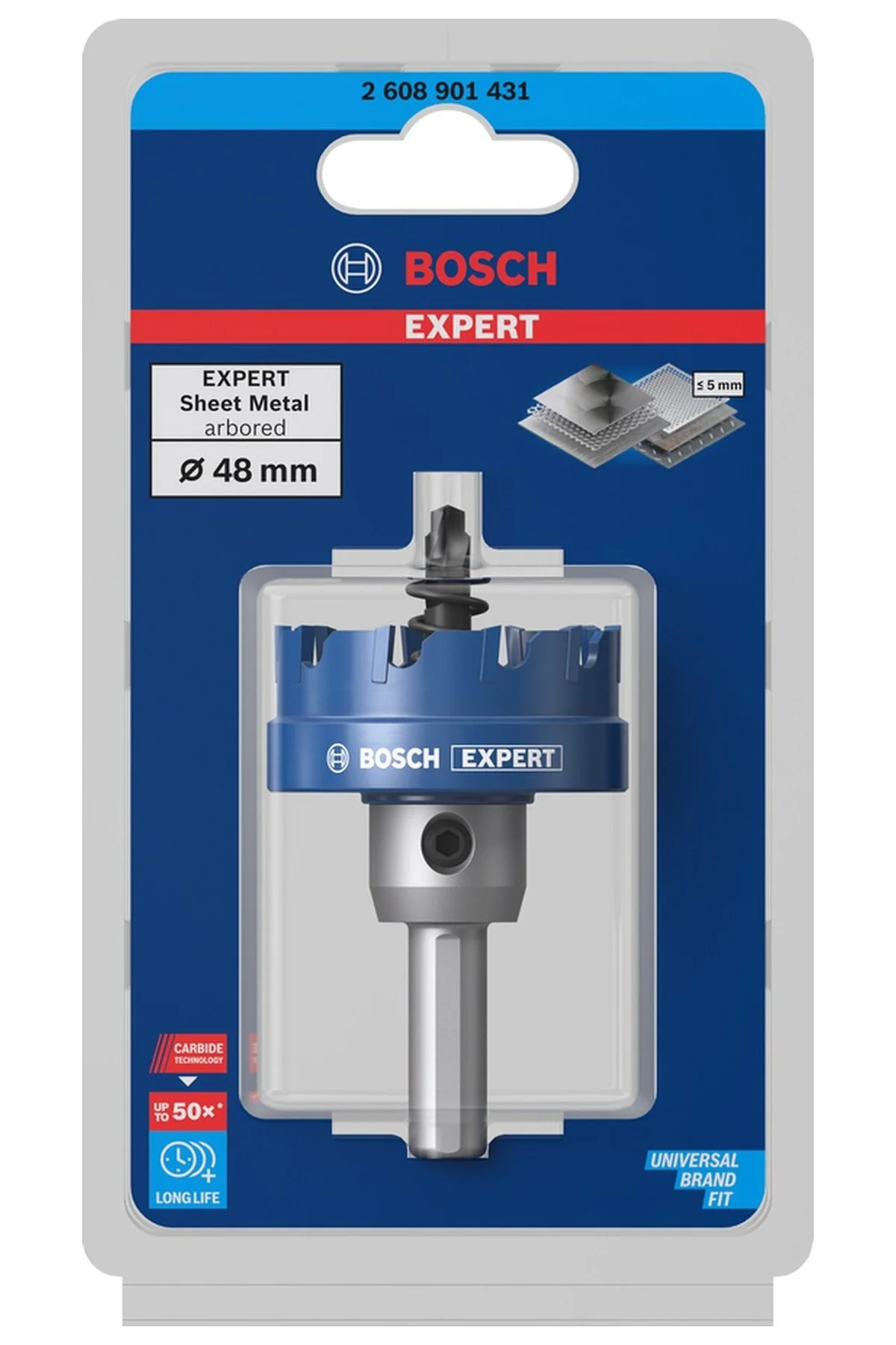 EXPERT Carbide Metal 48 mm Delik Açma Testeresi - 2608901431