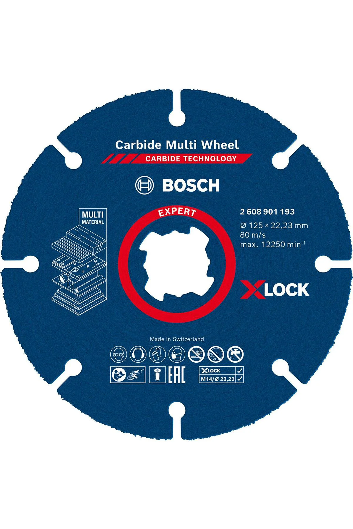 EXPERT Carbide Multi Wheel Kesici Disk 125mm