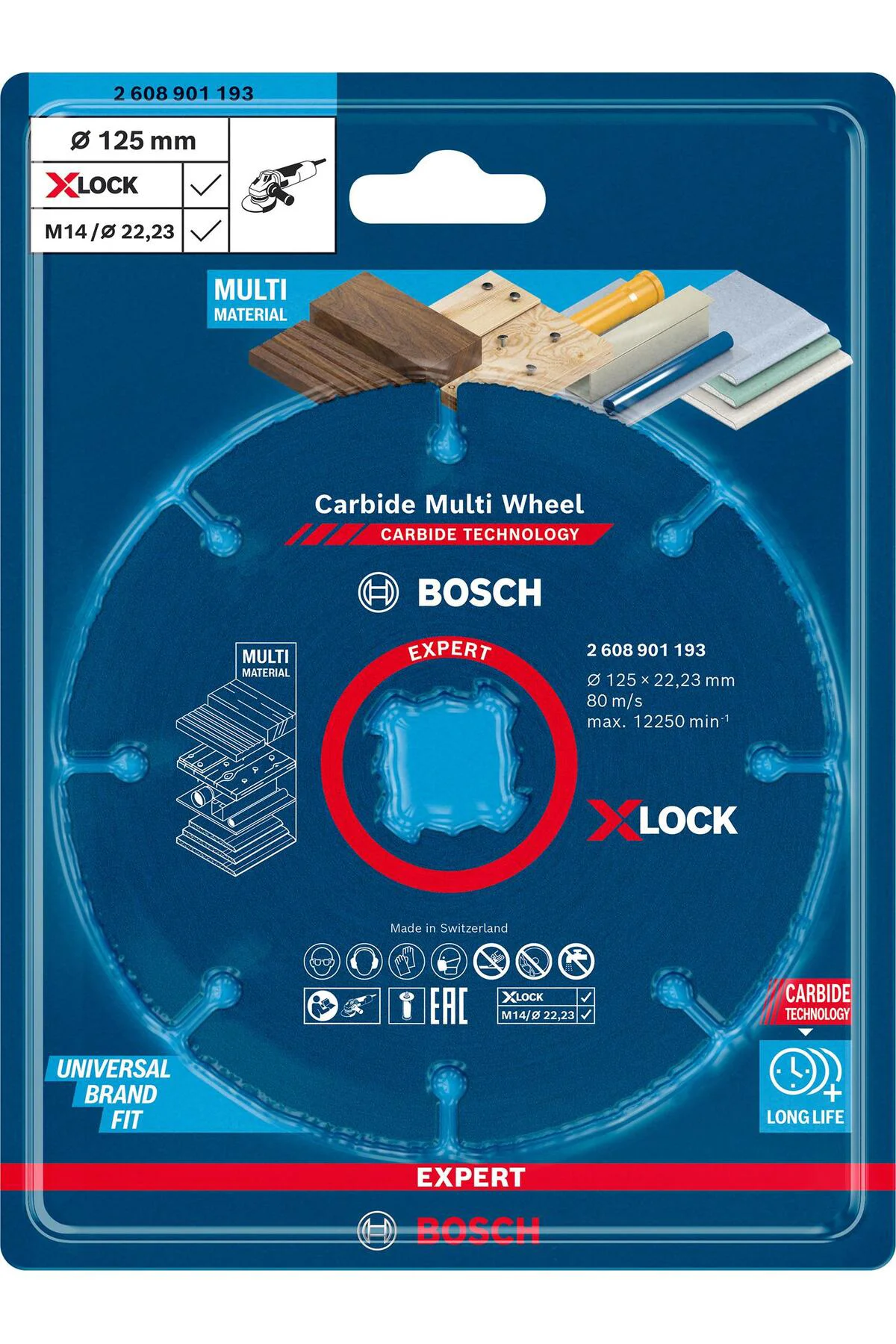 EXPERT Carbide Multi Wheel Kesici Disk 125mm