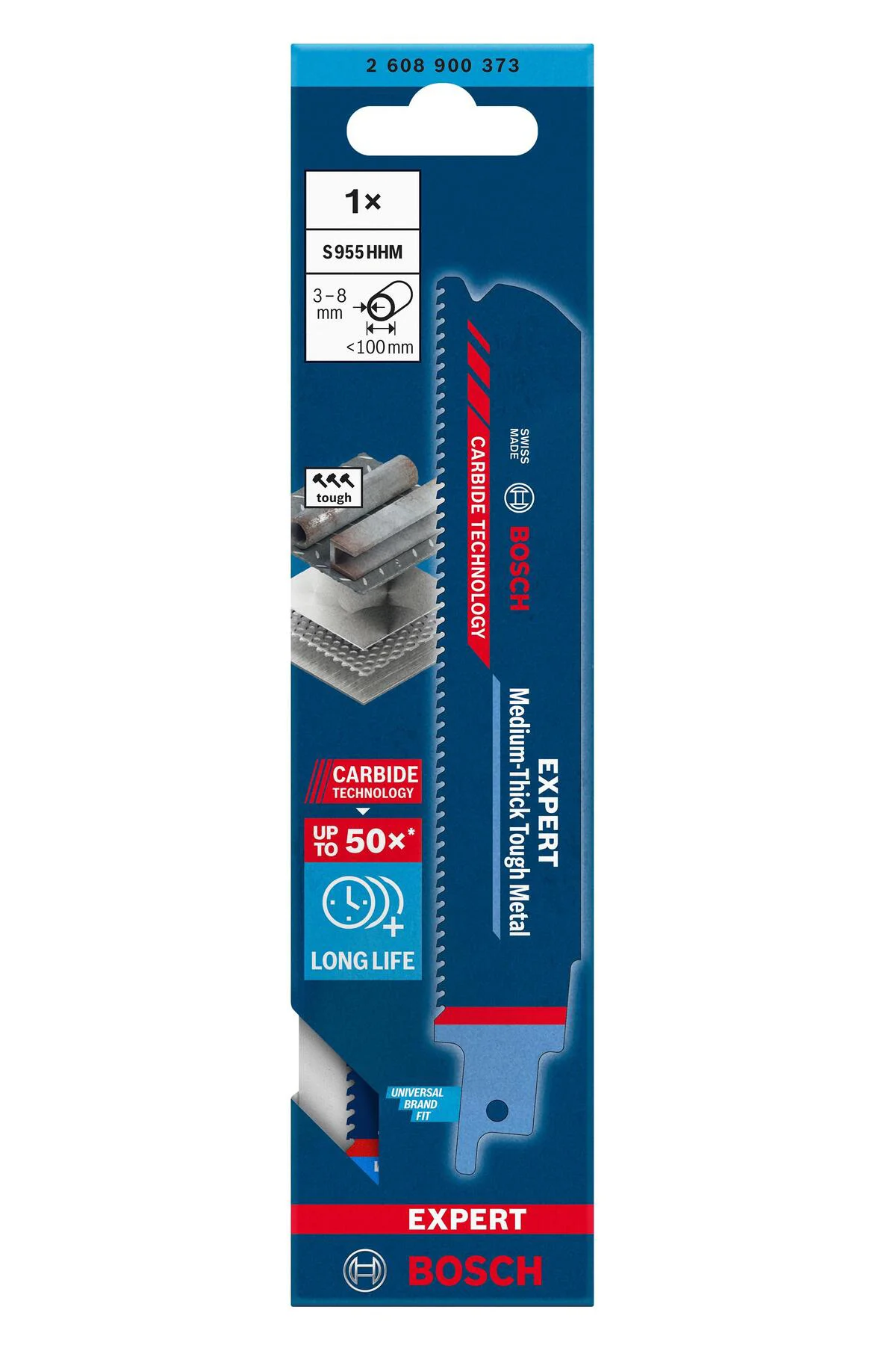 Expert S 955 HHM Metal İçin 150 mm Panter Testere 1'li 2608900373