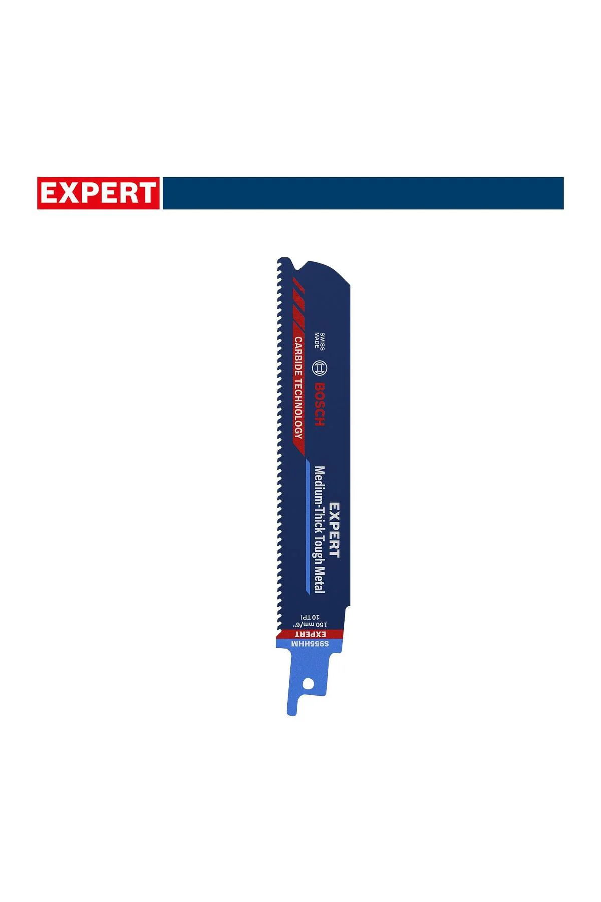 Expert S 955 HHM Metal İçin 150 mm Panter Testere 1'li 2608900373