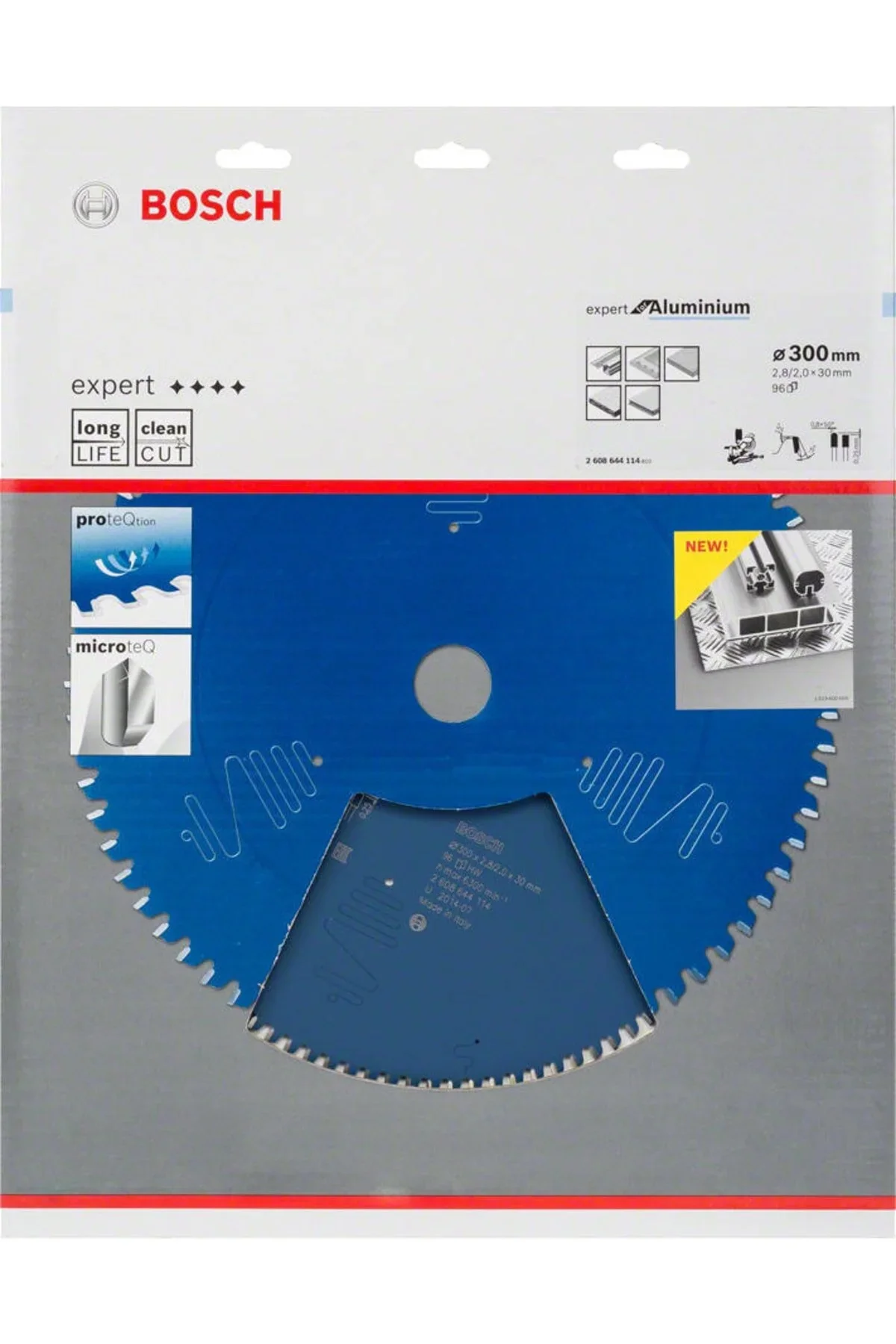Expert Serisi Alüminyum Için 300*30 Mm 96 Diş Daire Testere Bıçağ