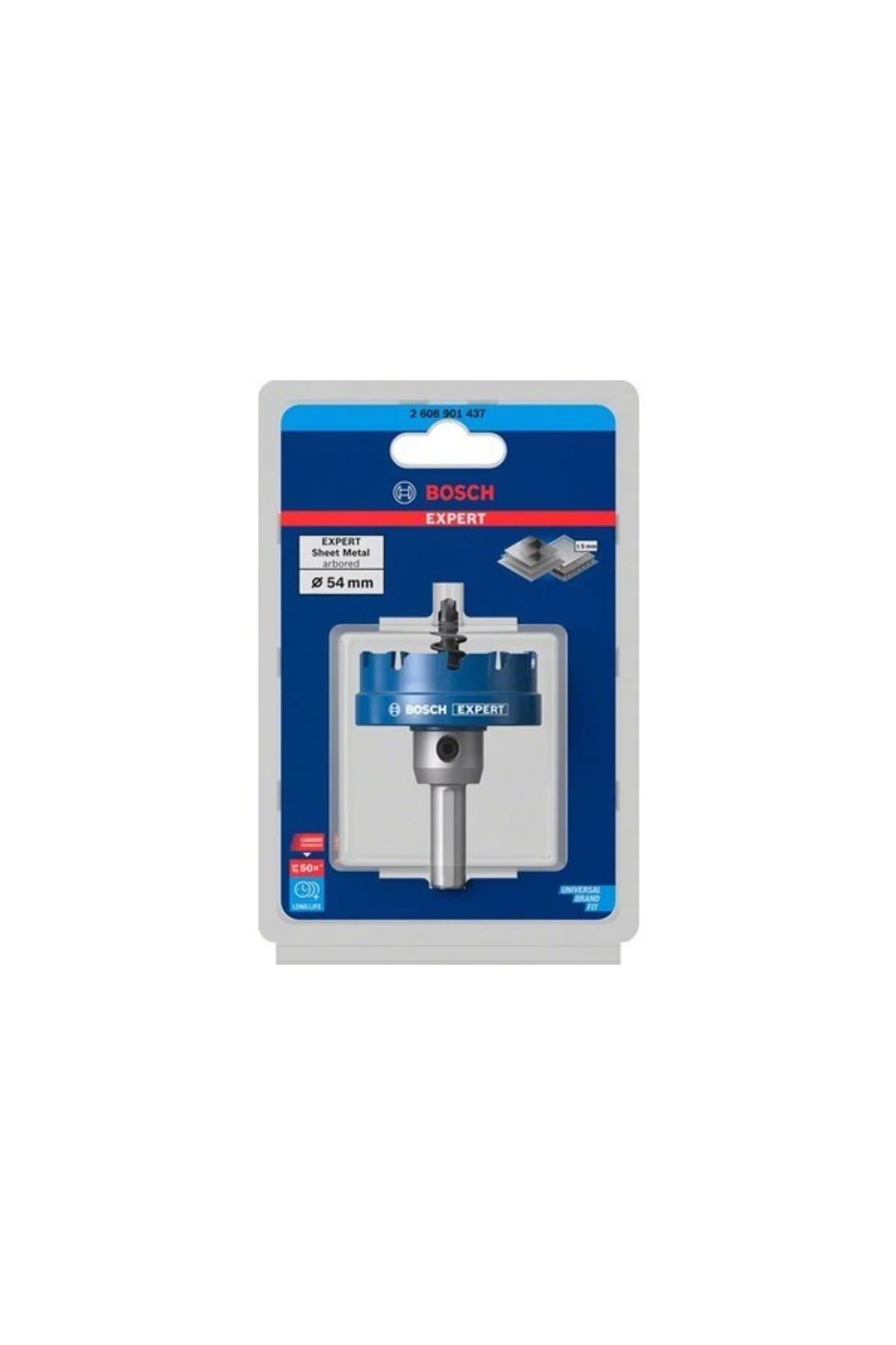 Expert Sheet Metal Delik Açma Testeresi 54 mm