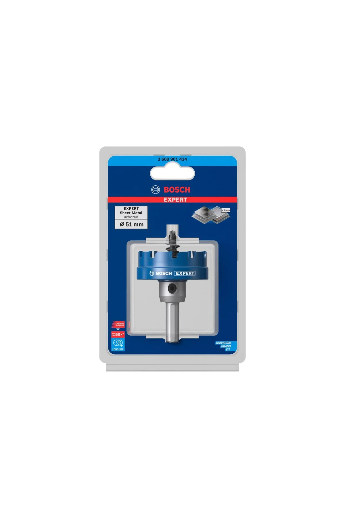 Expert Sheet Metal Delik Açma Testeresi 51 mm