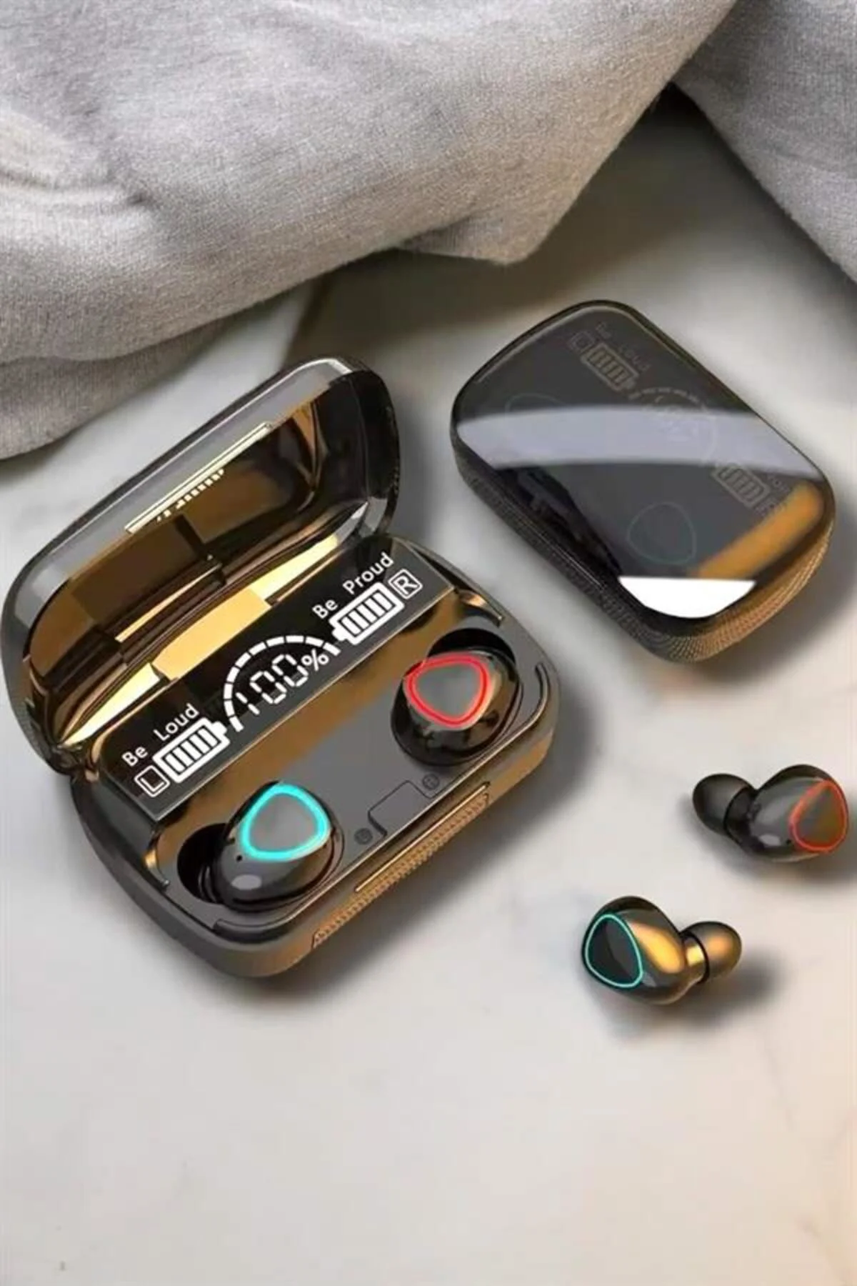 Extra Bass ve HD Ses ile Üstün Bluetooth 5.3 Kablosuz Kulaklık - 