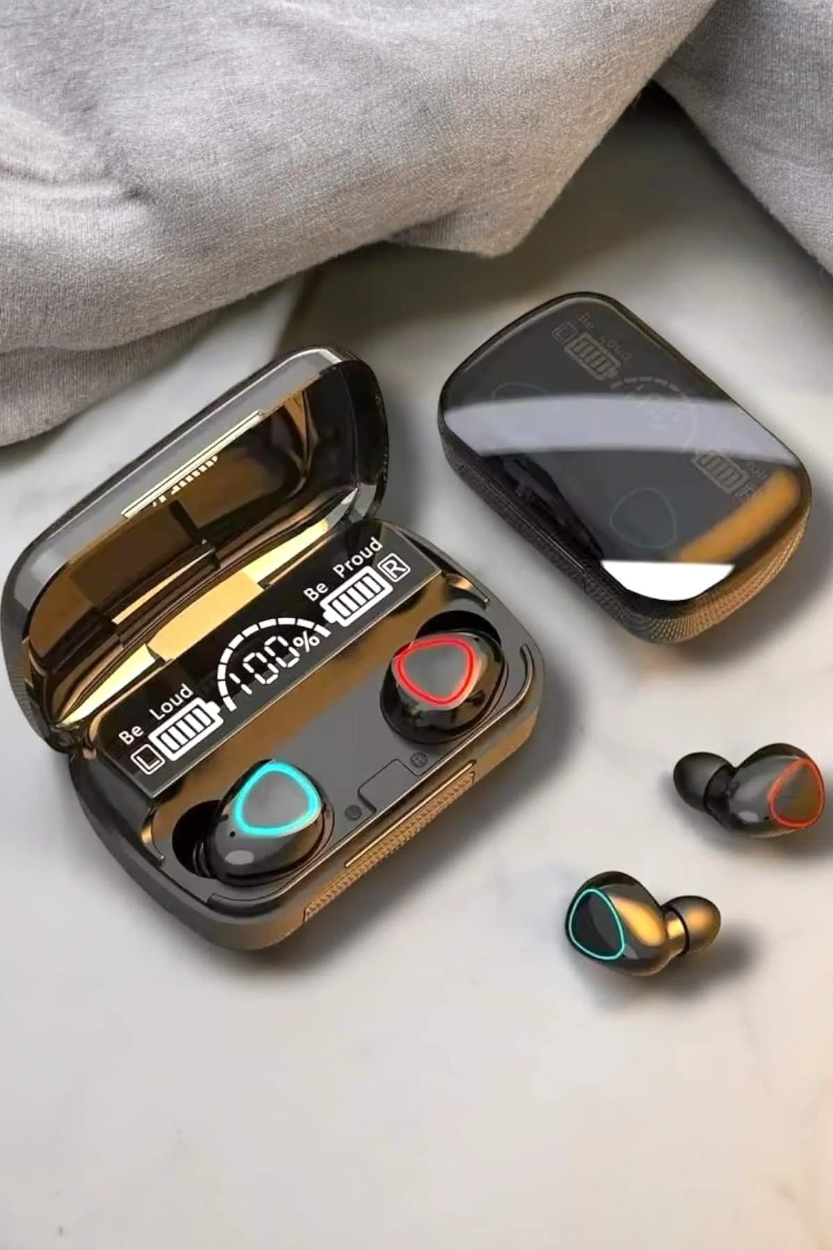 Extra Bass ve HD Ses ile Üstün Bluetooth 5.3 Kablosuz Kulaklık Extra Bass ve HD Ses ile Üstün Bluetooth 5.3 Kablosuz Kulaklık