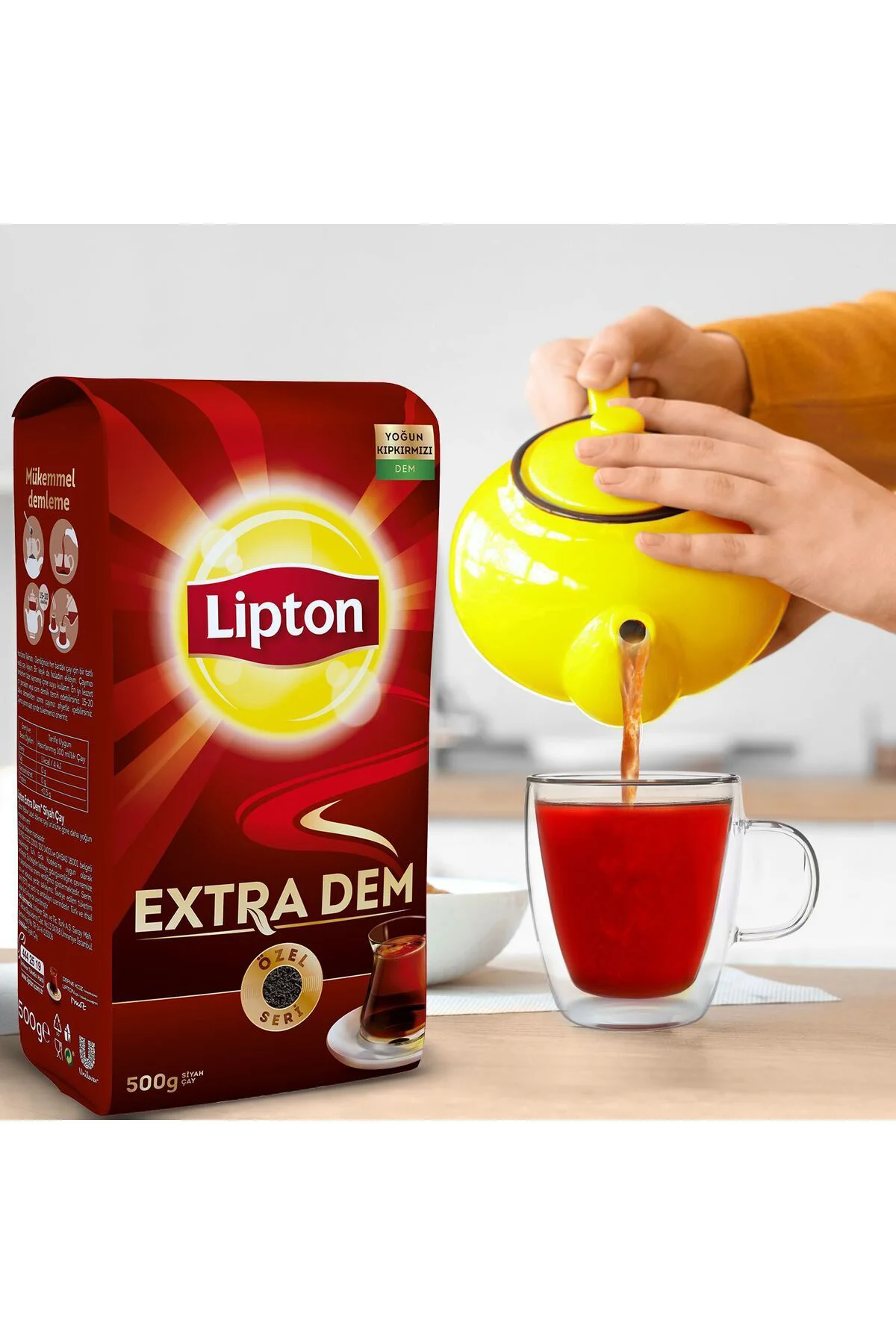 EXTRA DEM DÖKME ÇAY 3X500 G