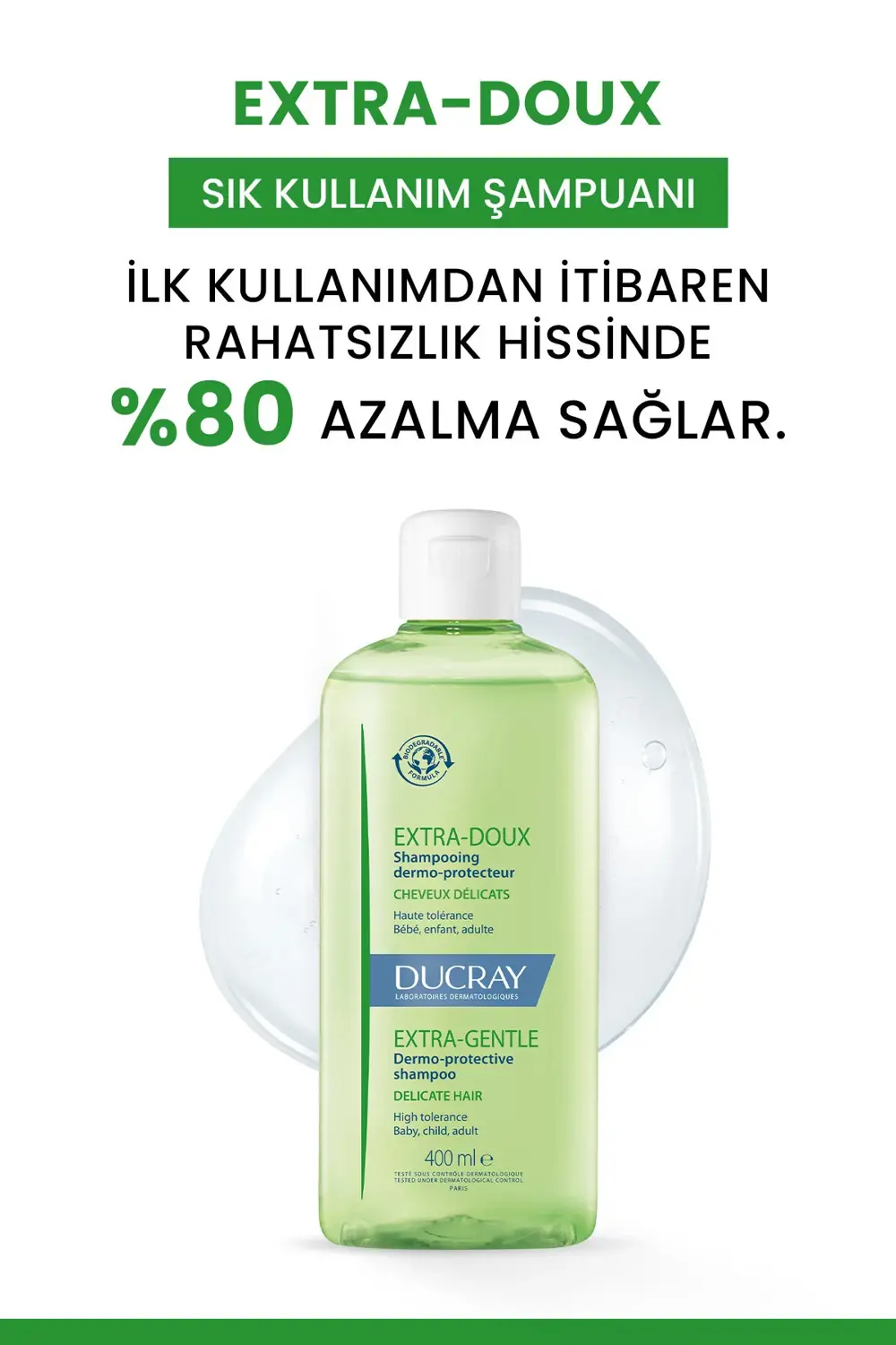 Extra Doux Tüm Aile İçin Günlük Şampuan 400ml