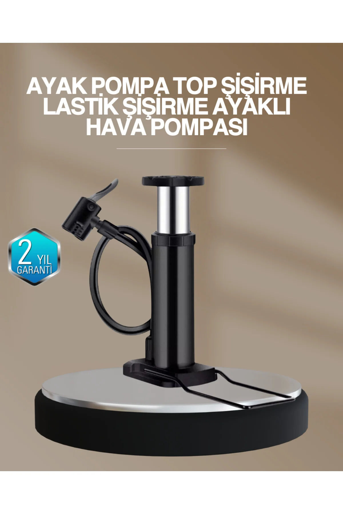 Extra Güçlü Ayak Pompası Otomobil Motosiklet Bisiklet Uyumlu Extra Güçlü Ayak Pompası Otomobil Motosiklet Bisiklet Uyumlu