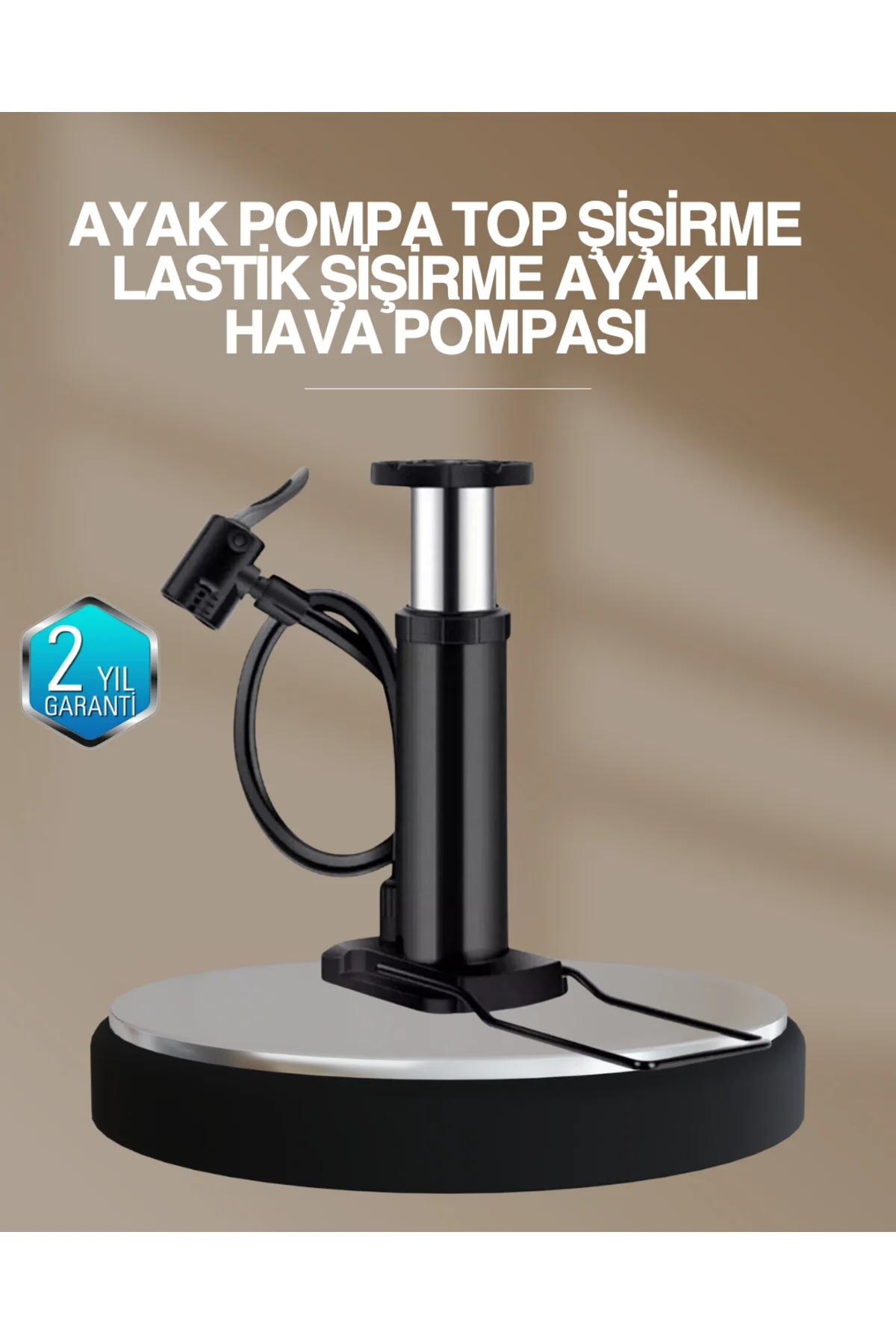 Extra Güçlü Ayak Pompası Otomobil Motosiklet Bisiklet Uyumlu