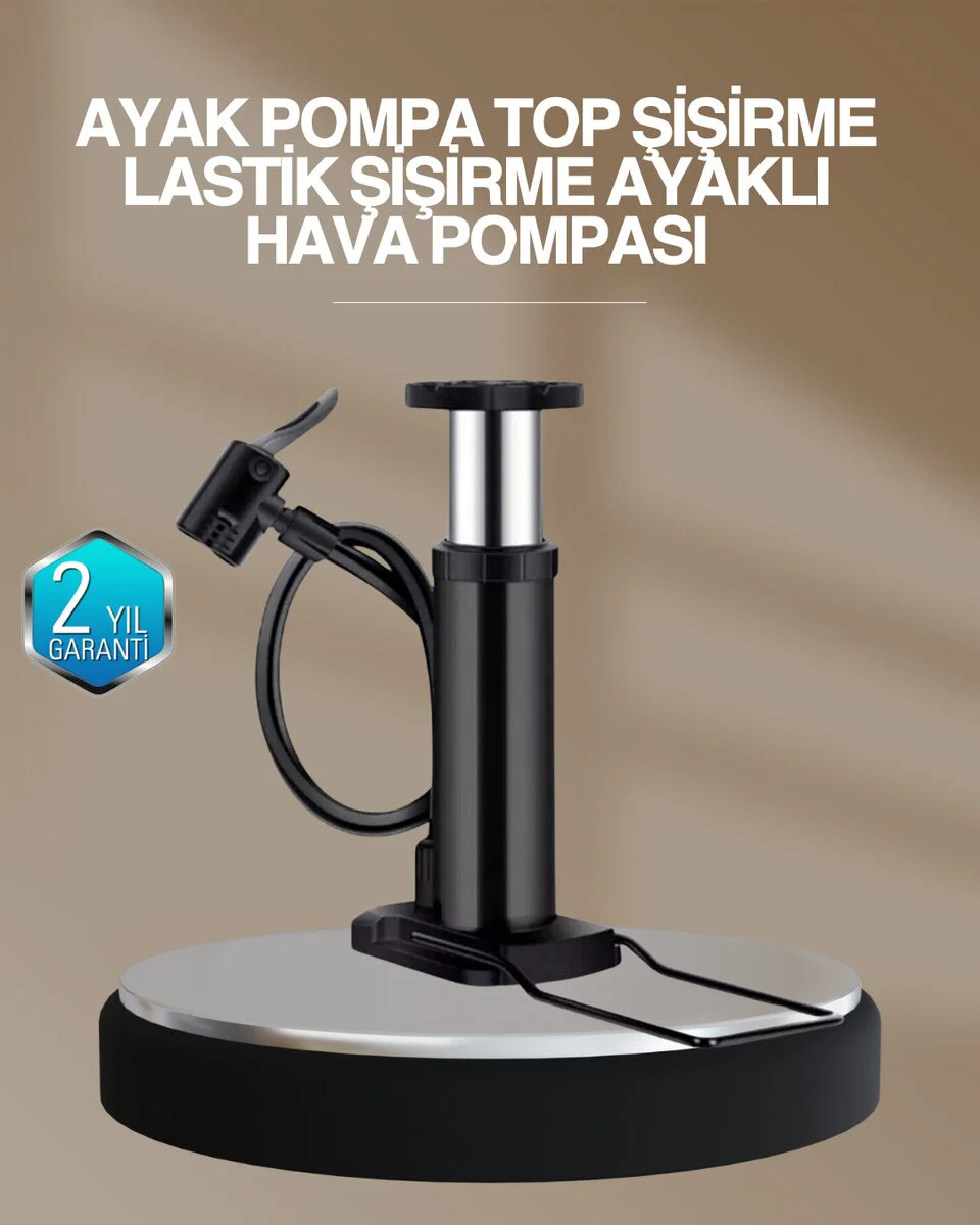 Extra Güçlü Ayak Pompası - Otomobil Motosiklet Bisiklet Lastikleri İçin Manuel Çözüm Fiyatı, Yorumları ve Özellikleri