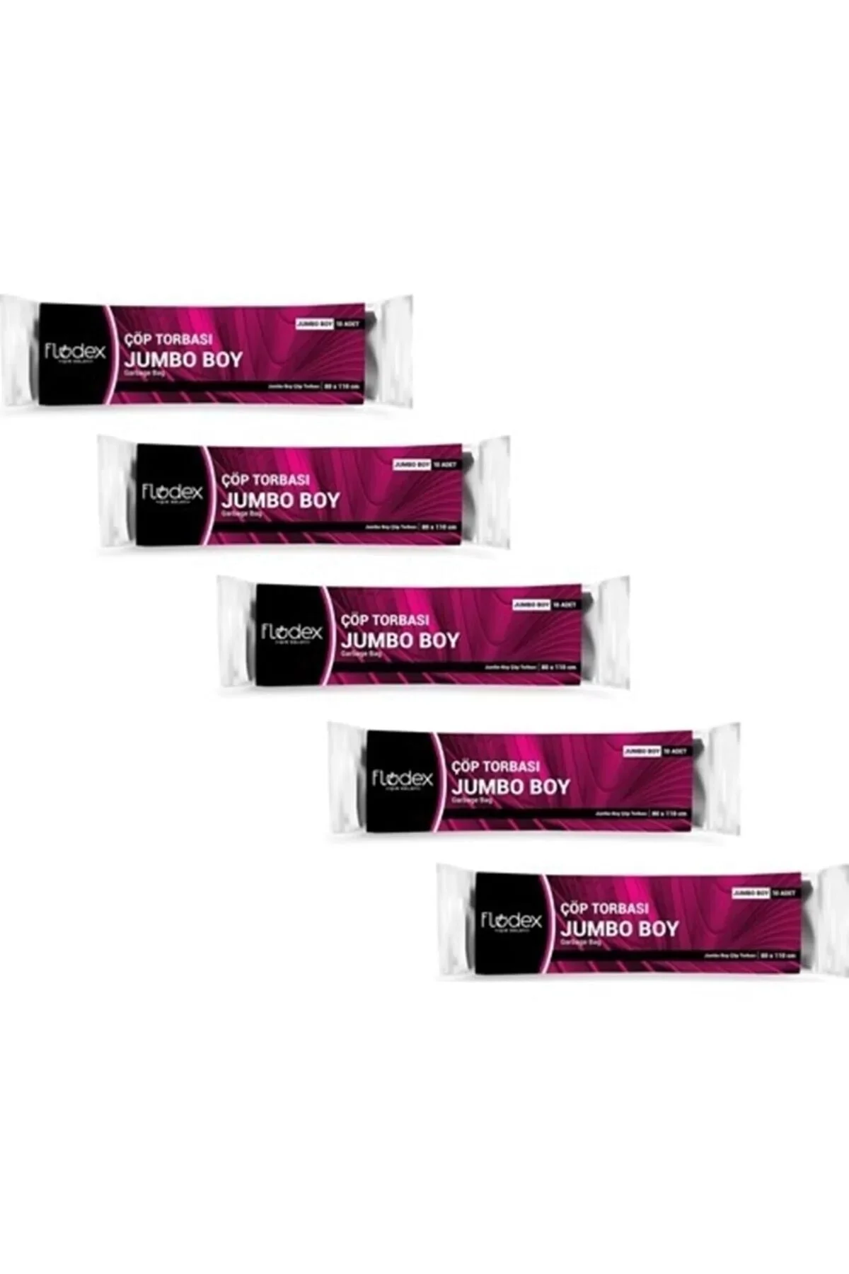 Extra Güçlü Çöp Torbası Jumbo Boy 5 Paket