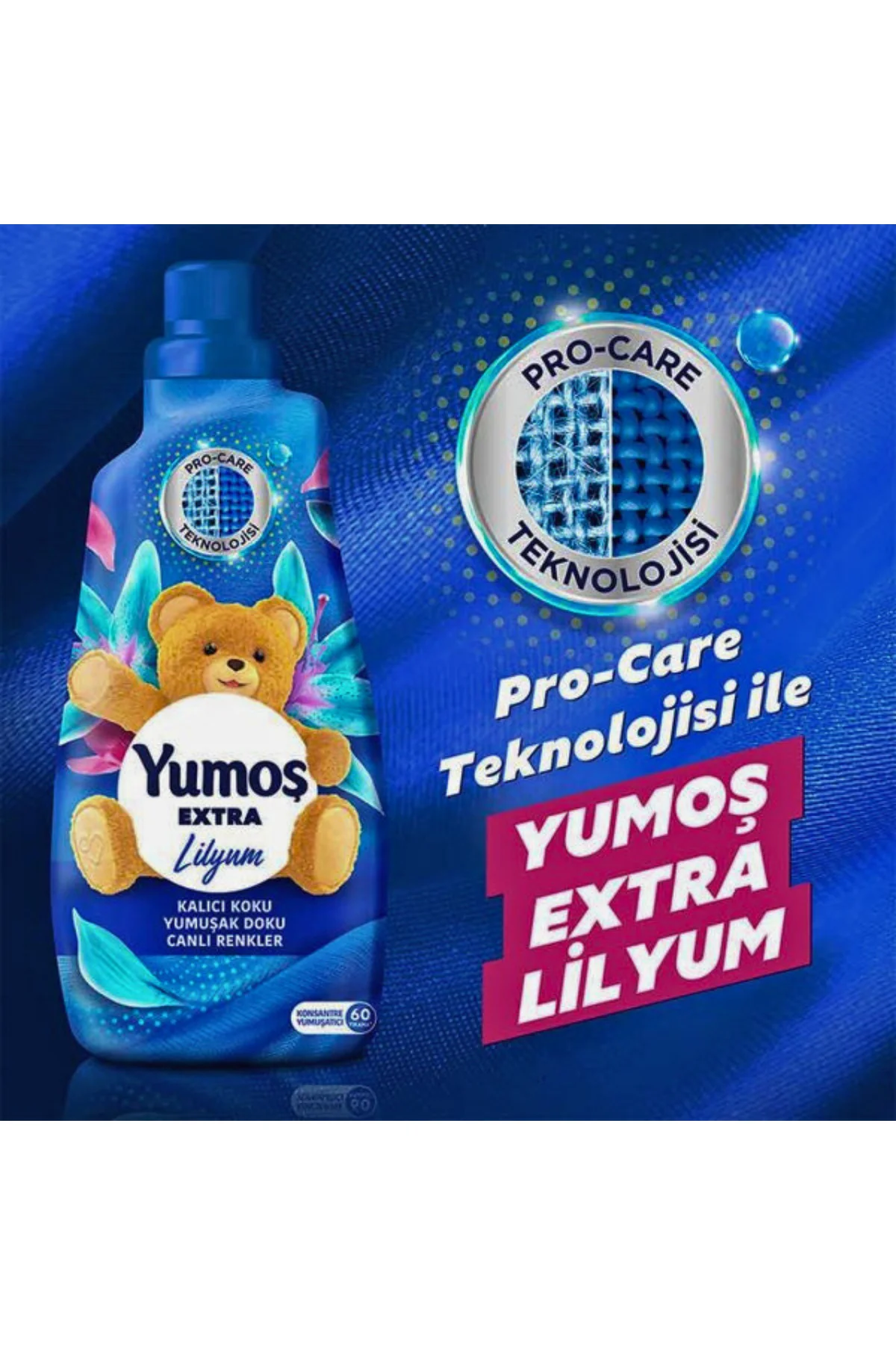 Extra Lilyum Konsantre Yumuşatıcı 1440 Ml