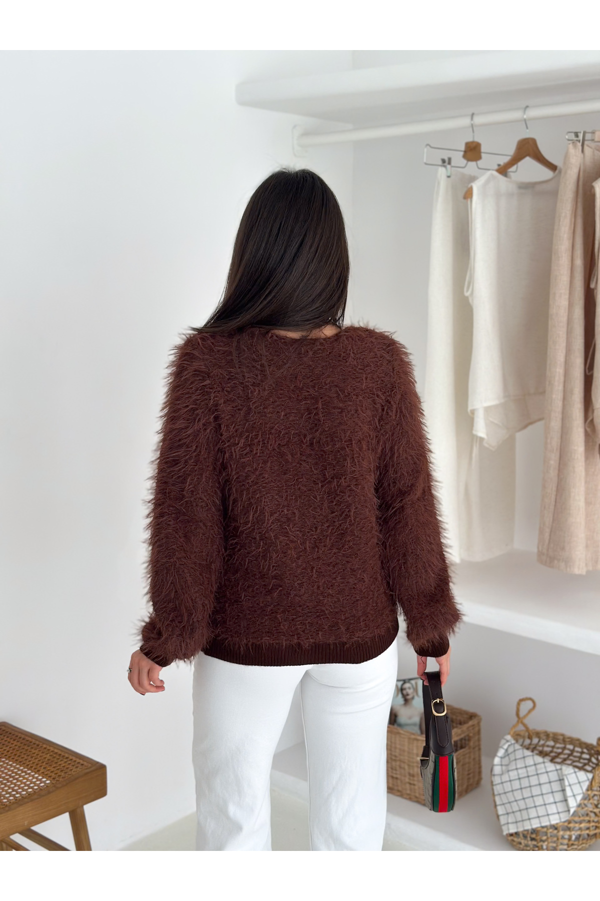 Fiolin Extra Soft Sakallı Triko Kaza