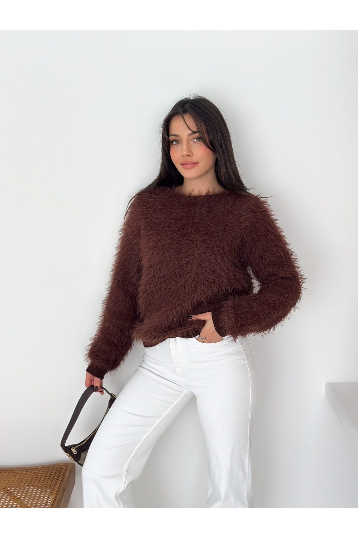 Fiolin Extra Soft Sakallı Triko Kaza