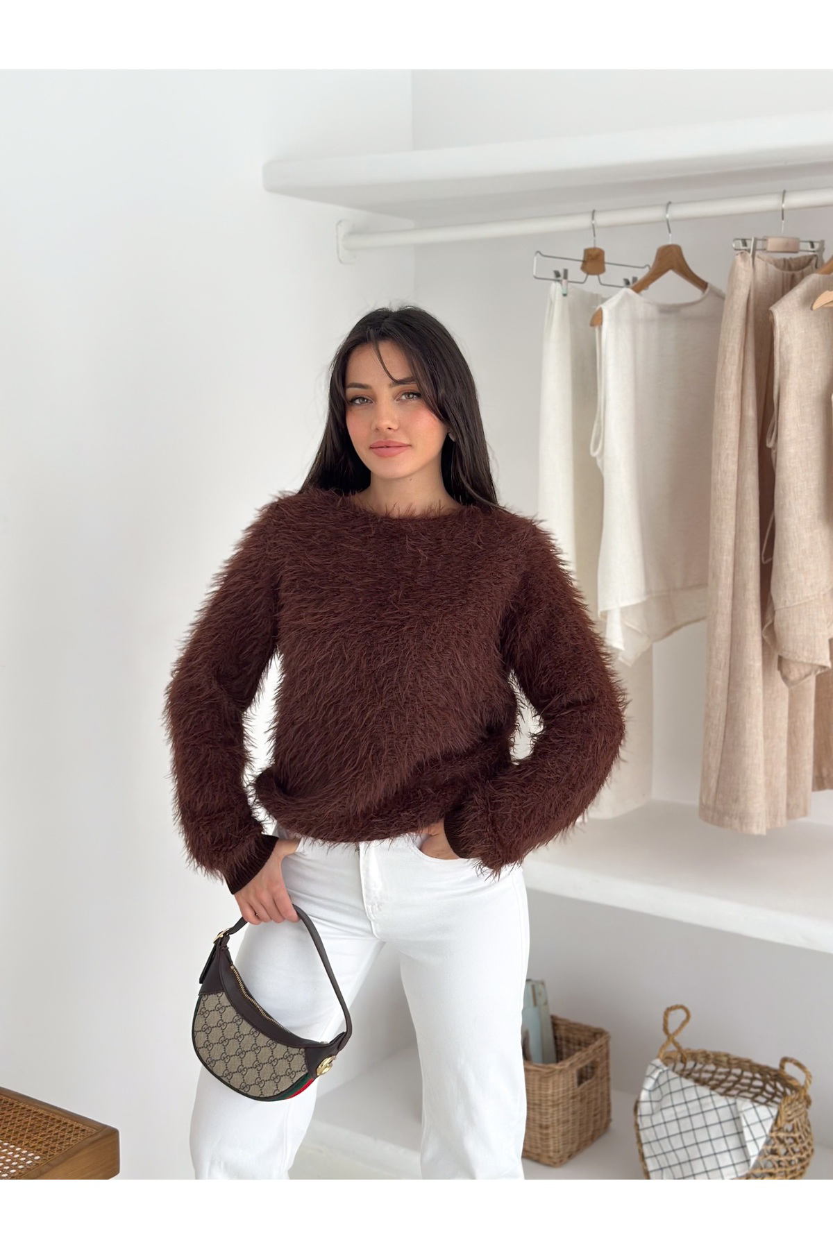 Fiolin Extra Soft Sakallı Triko Kaza