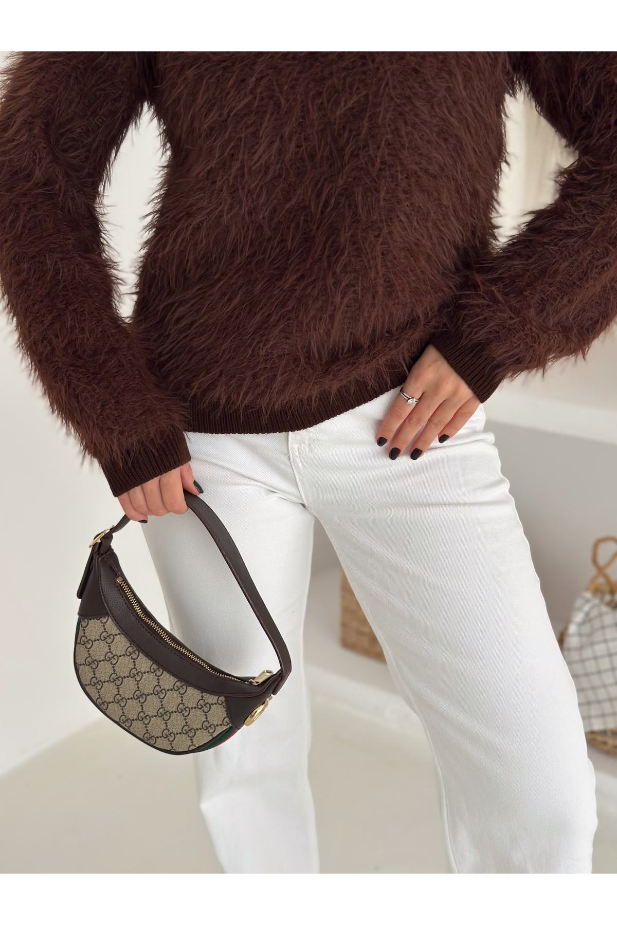 Fiolin Extra Soft Sakallı Triko Kaza