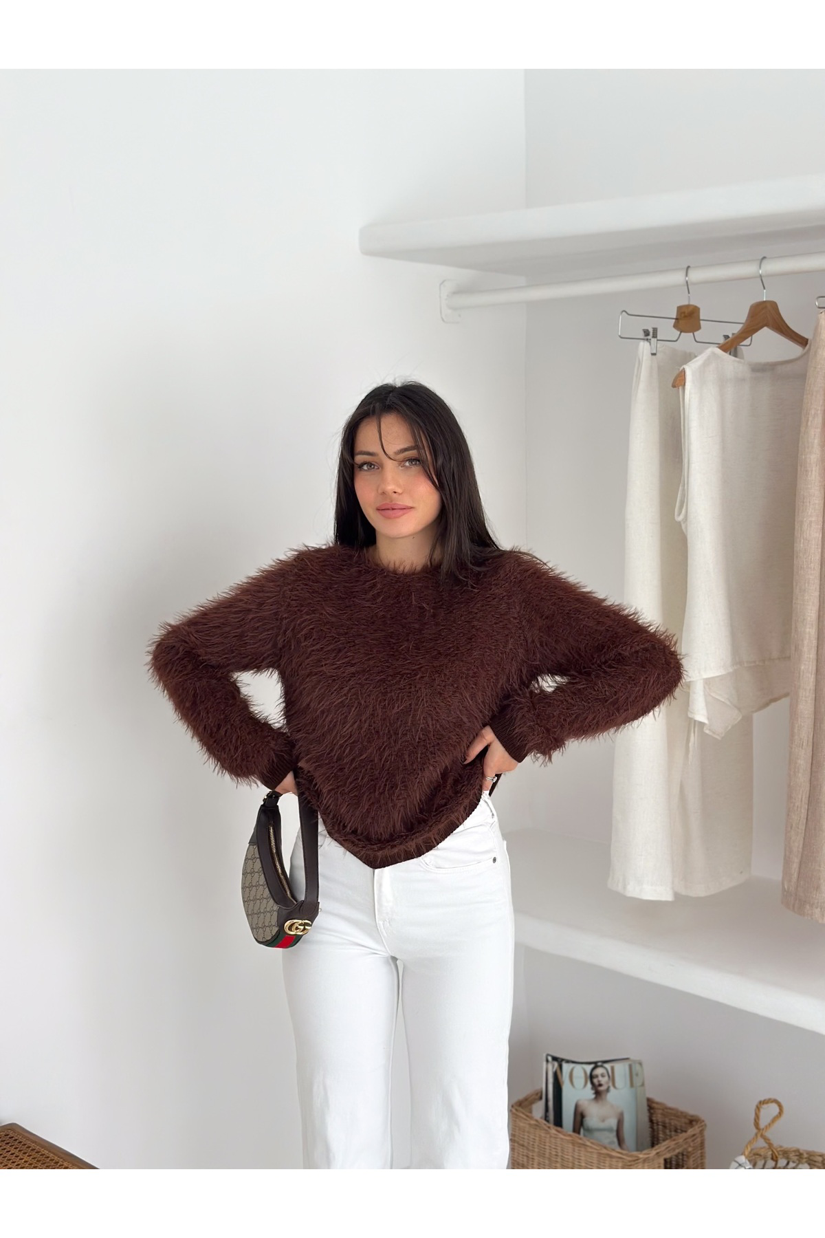 Fiolin Extra Soft Sakallı Triko Kaza