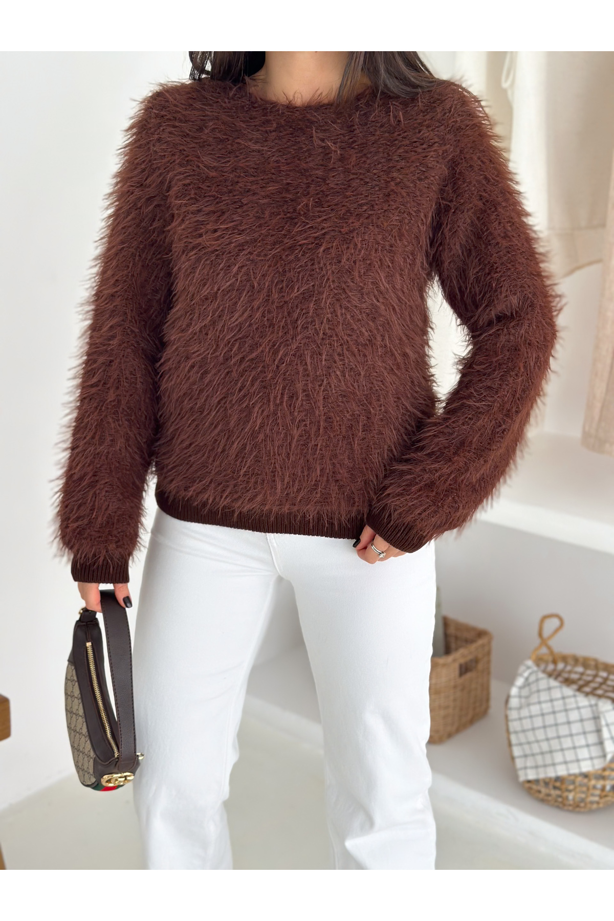 Fiolin Extra Soft Sakallı Triko Kaza