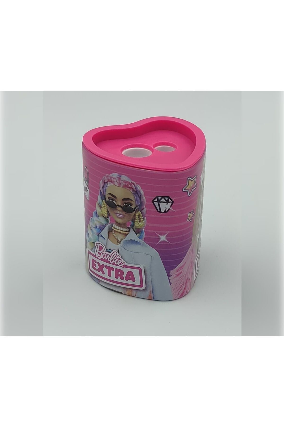 Barbie Extra Sweet Çift Biçakli Atik Hazneli Lisansli Metal Kalemtiraş