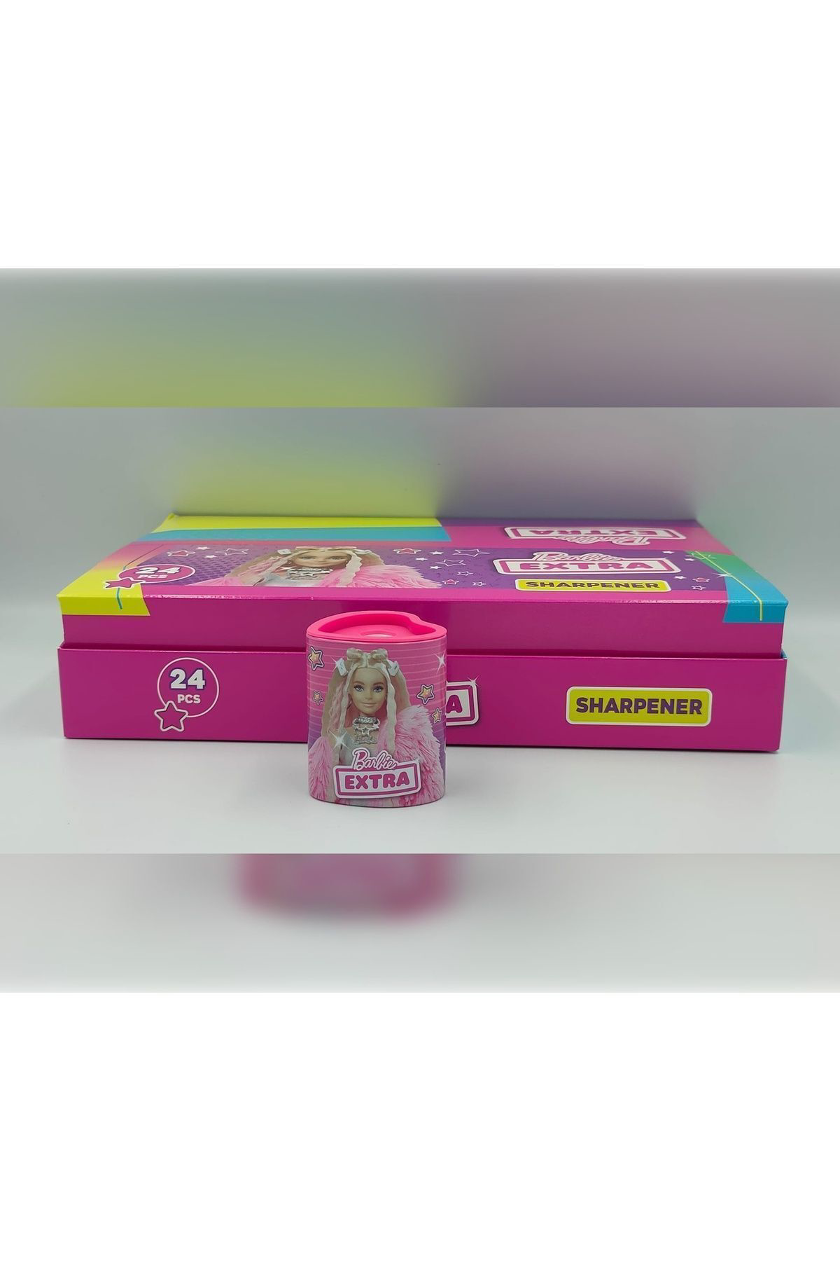 Barbie Extra Sweet Çift Biçakli Atik Hazneli Lisansli Metal Kalemtiraş