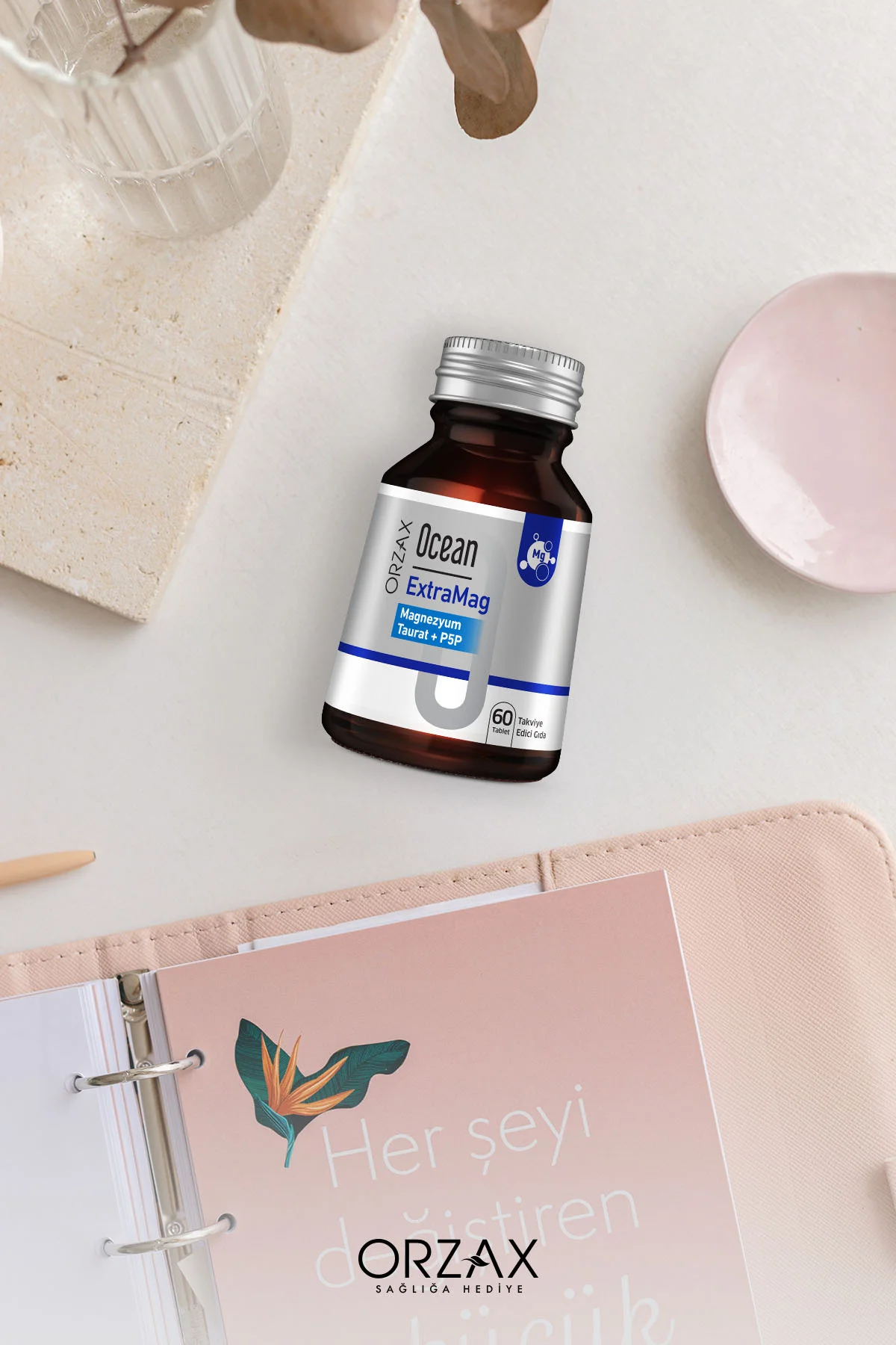 ExtraMag Magnezyum Taurat + P5P 60 Tablet