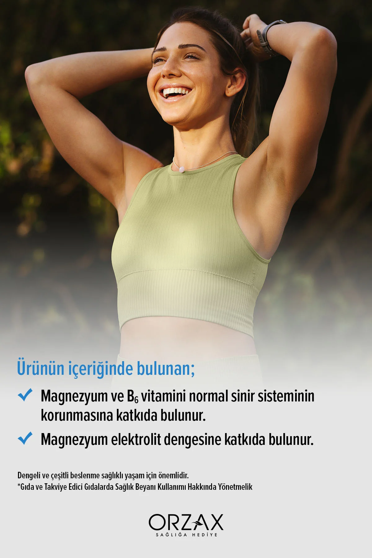 ExtraMag Magnezyum Taurat + P5P 60 Tablet