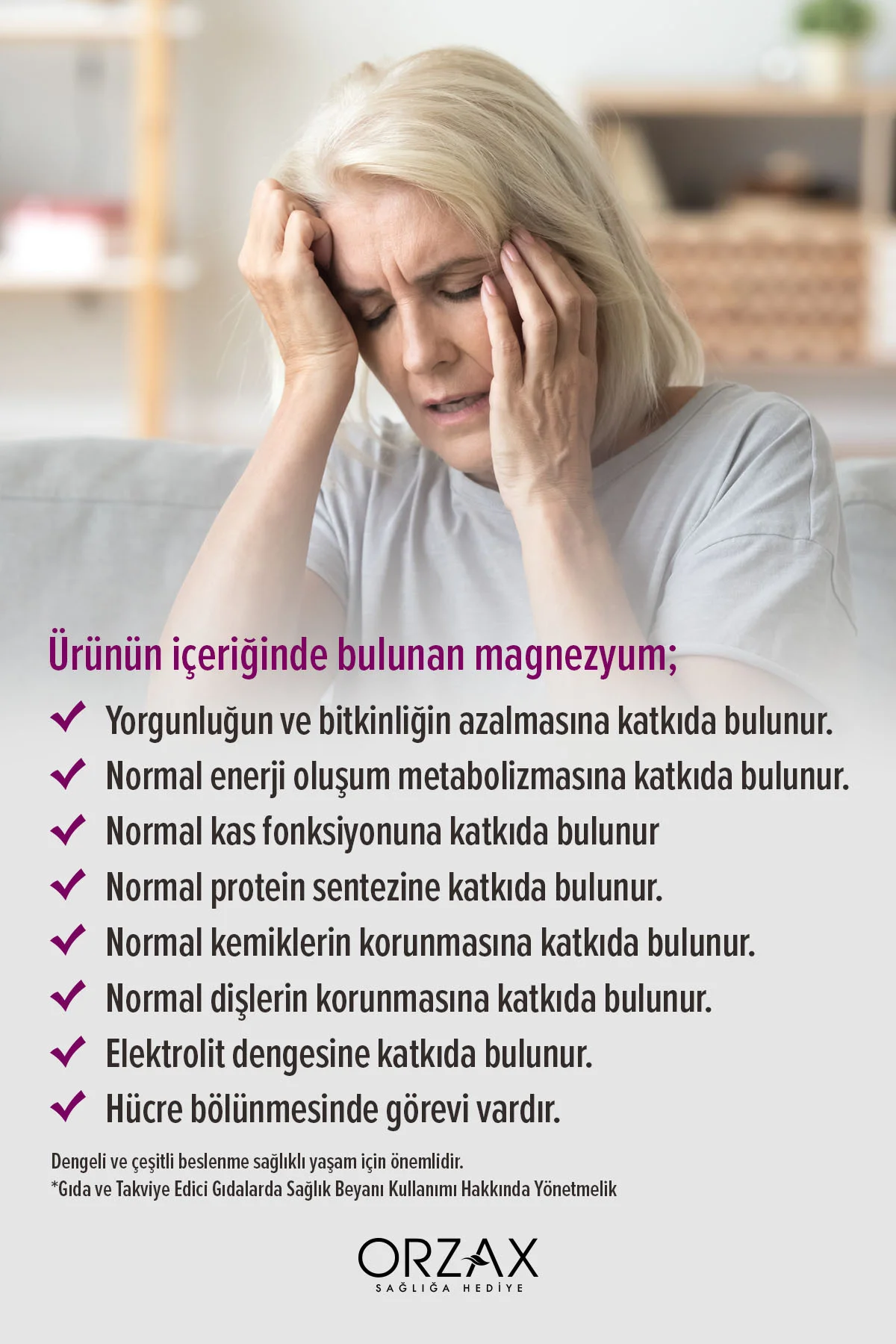 Extramag Threog Takviye Edici Gıda 60 Tablet - Görsel 5