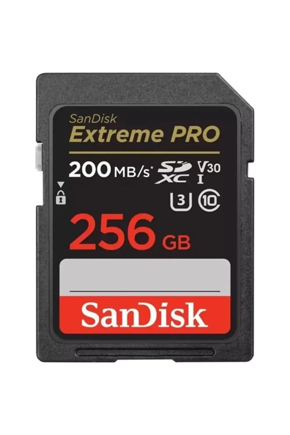 Extreme Pro 256gb 200/140mb/s Sdxc V30 Uhs-ı U3 Hafıza Kartı Sdsd
