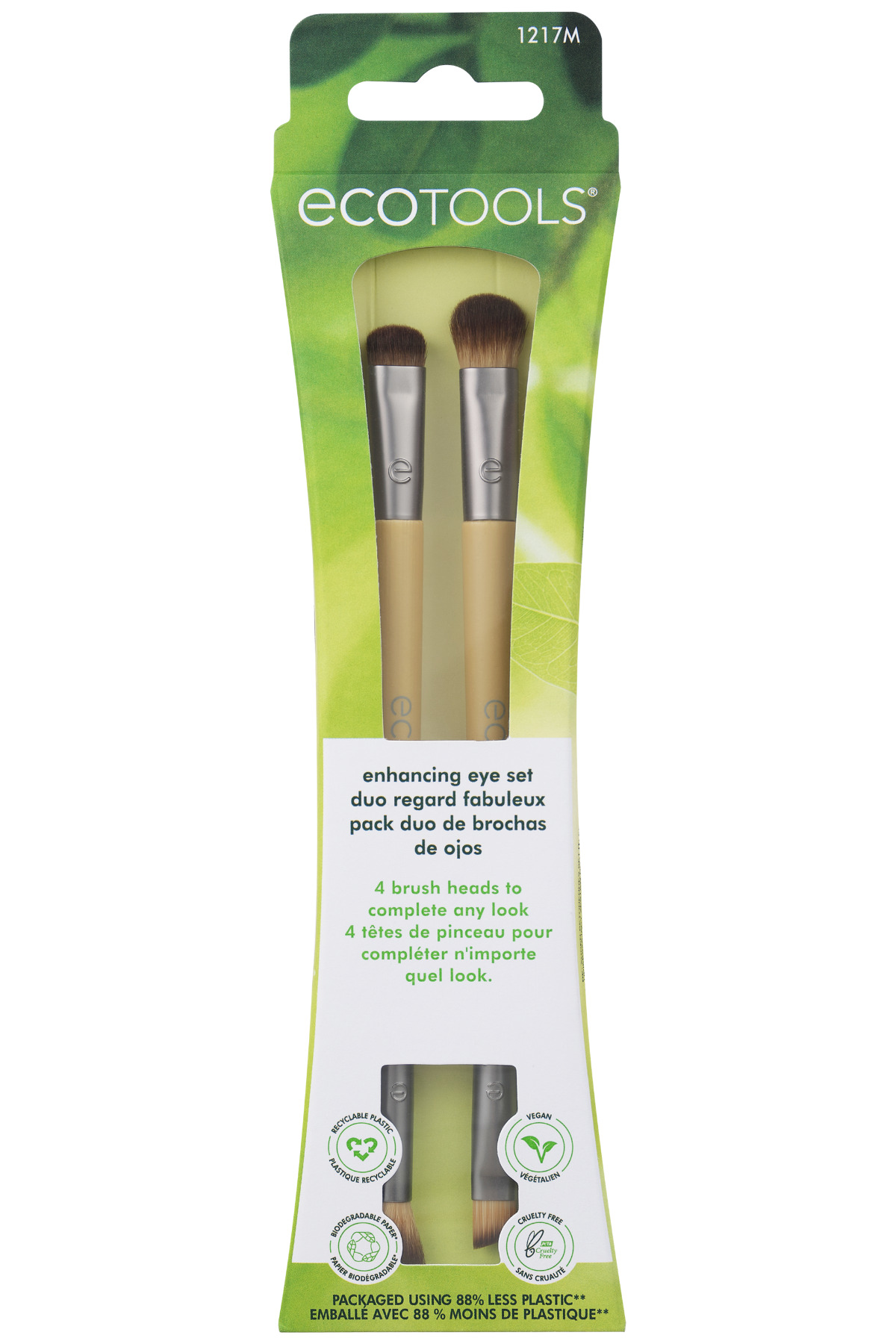 Ecotools Eye Enhancing Duo Brush 2Li Göz Firçasi Ec-1217