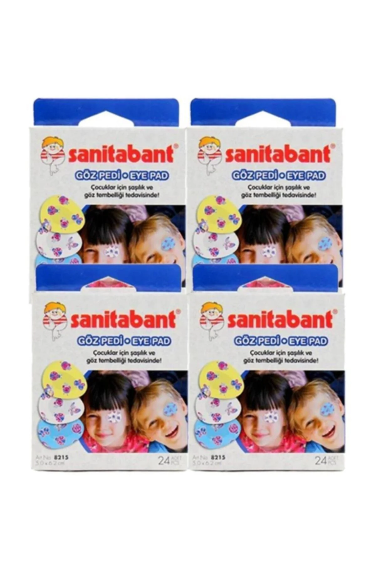 Eye Pad Göz Kapama Bandı 240 Adet (24'LÜ 10 KUTU) Eye Pad Göz Kapama Bandı 240 Adet (24'LÜ 10 KUTU)