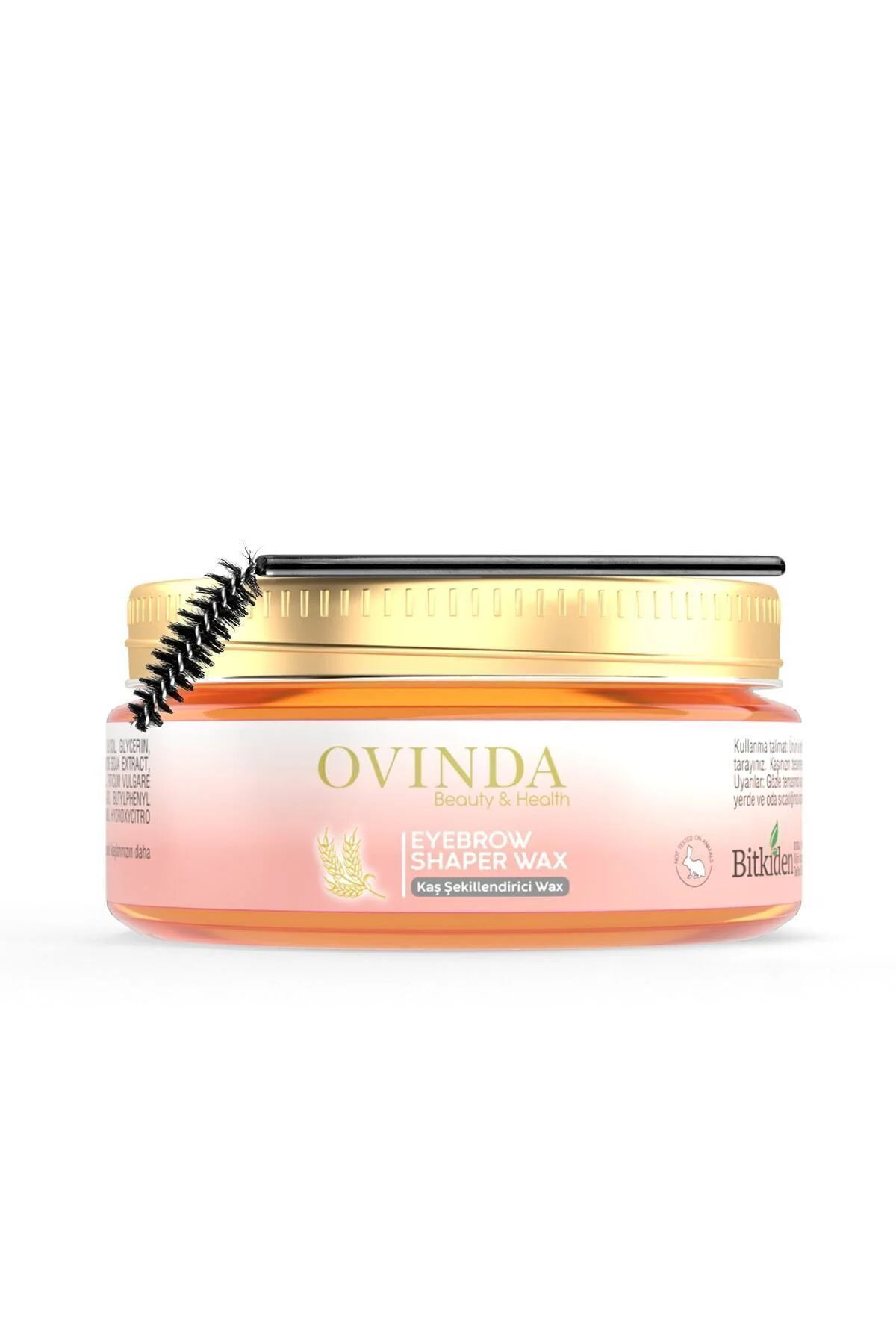 Eyebrow Kaş Sabitleyici Ve Şekillendirici Wax 50 ml (FIRÇA HEDİYE