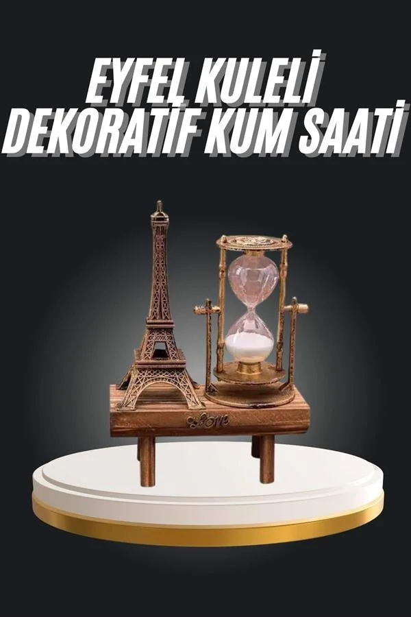 Eyfel Kuleli Kum Saati Dekoratif Hediyelik Eşya Retro Eyfel Kulesi Fiyatı, Yorumları ve Özellikleri