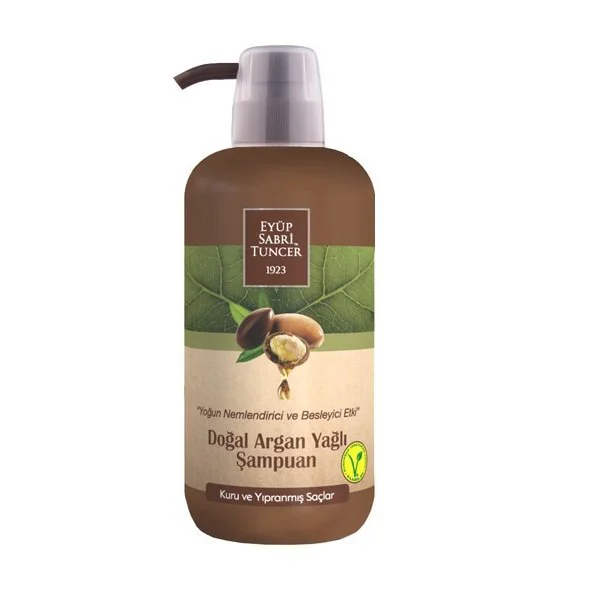 Eyüp Sabri Tuncer Argan Yağlı Doğal Şampuan 600ml Eyüp Sabri Tuncer Argan Yağlı Doğal Şampuan 600ml