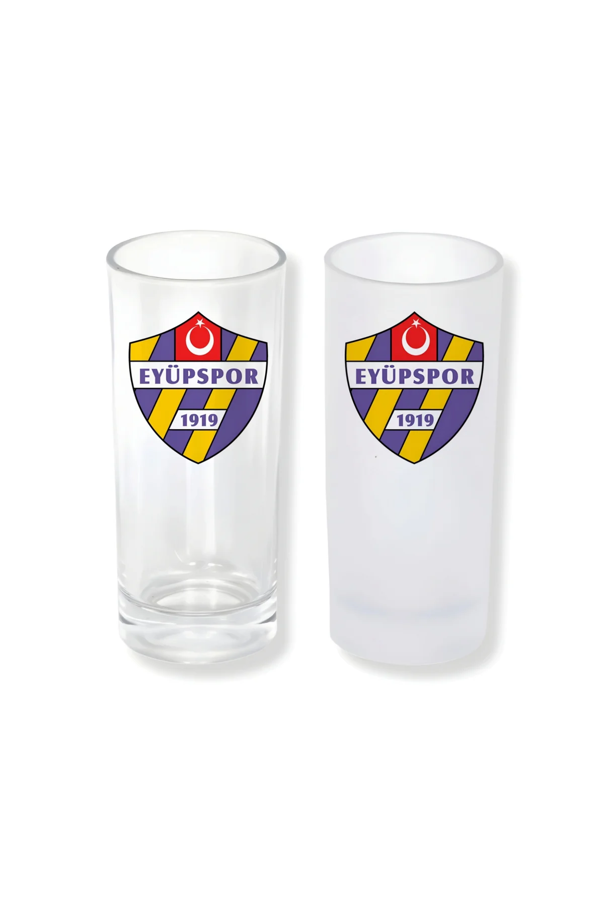 Eyüpspor Buzlu / Buzsuz Seçenekli Rakı Bardağı – 1 Adet Şık Sunum