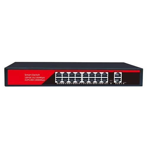 EZ-16PSF 16xFE+2xGE YÖNETİLEMEZ POE SWİTCH (240 WATT)