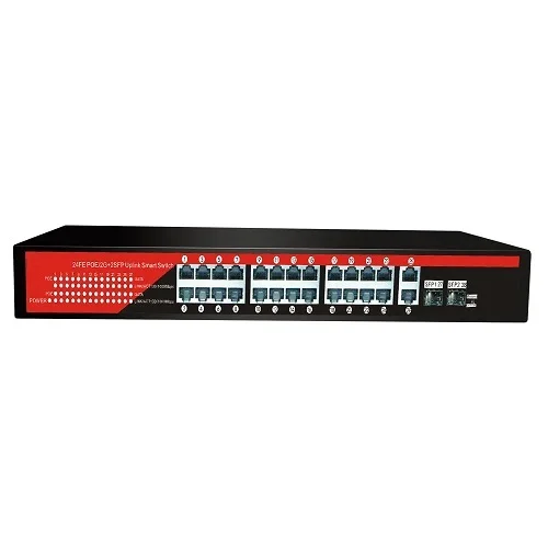 EZ-24PSF-SFP 24PORT 24FE+2GE+2SFP GIGABIT POE SWITCH 320W EZ-24PSF-SFP 24PORT 24FE+2GE+2SFP GIGABIT POE SWITCH 320W