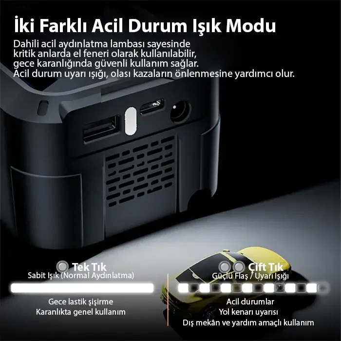 EZERE AirForce Pump Taşınabilir Araba yüksek güçlü elektrikli kablosuz lastik hava pompası-1852 EZERE AirForce Pump Taşınabilir Araba yüksek güçlü elektrikli kablosuz lastik hava pompası-1852
