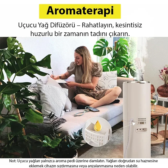 EZERE AquaPure MNS-A09 Ultrasonik Hava Nemlendirici-1852 EZERE AquaPure MNS-A09 Ultrasonik Hava Nemlendirici-1852