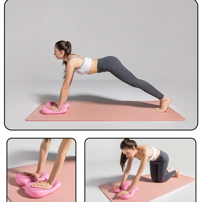 EZERE Ayak Denge Pedalı Egzersiz Aleti Ev Fitness İçin Şişme Mini Stepper-1852 EZERE Ayak Denge Pedalı Egzersiz Aleti Ev Fitness İçin Şişme Mini Stepper-1852
