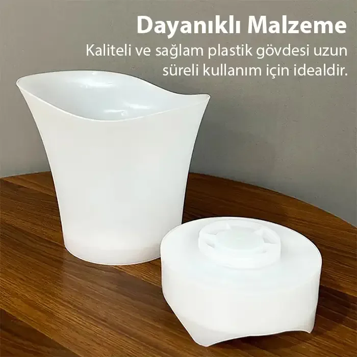 EZERE Hoparlör Buz kovası 5l Bluetooth Hoparlör Ile Renkli Buz kovası Led-1852 EZERE Hoparlör Buz kovası 5l Bluetooth Hoparlör Ile Renkli Buz kovası Led-1852