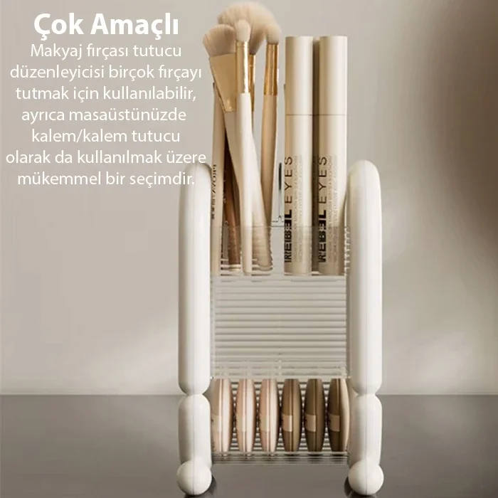 EZERE Şık Tasarım Kozmetik Eşya Makyaj Fırçası Düzenleme Kutusu Organizer-1852 EZERE Şık Tasarım Kozmetik Eşya Makyaj Fırçası Düzenleme Kutusu Organizer-1852 Fiyatı, Yorumları ve Özellikleri