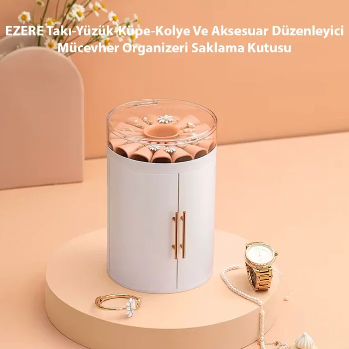 EZERE Takı-Yüzük-Küpe-Kolye Ve Aksesuar Düzenleyici Mücevher Organizeri Saklama Kutusu-1852 Fiyatı, Yorumları ve Özellikleri