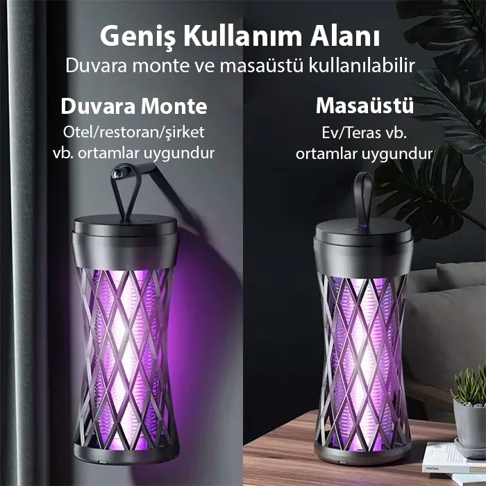 EZERE TX-WD02 UV Işıklı Elektrikli Sivrisinek Kapanı-1852 EZERE TX-WD02 UV Işıklı Elektrikli Sivrisinek Kapanı-1852